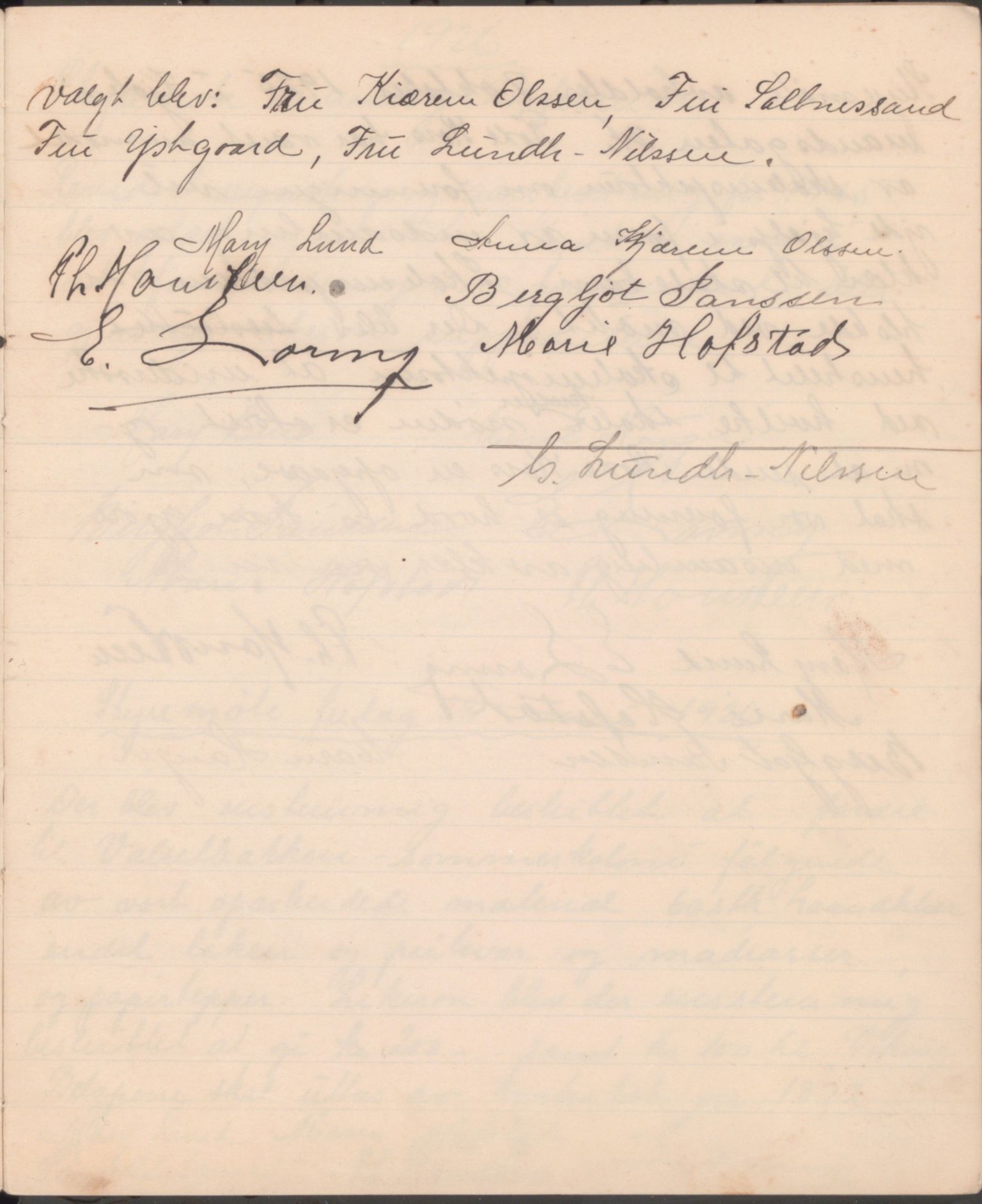 Trondheim Røde Kors, TRKO/PA-1204/A/Ab/L0001: Forhandlingsprotokoll for styret Strinda Røde Kors, 1914-1925, p. 37
