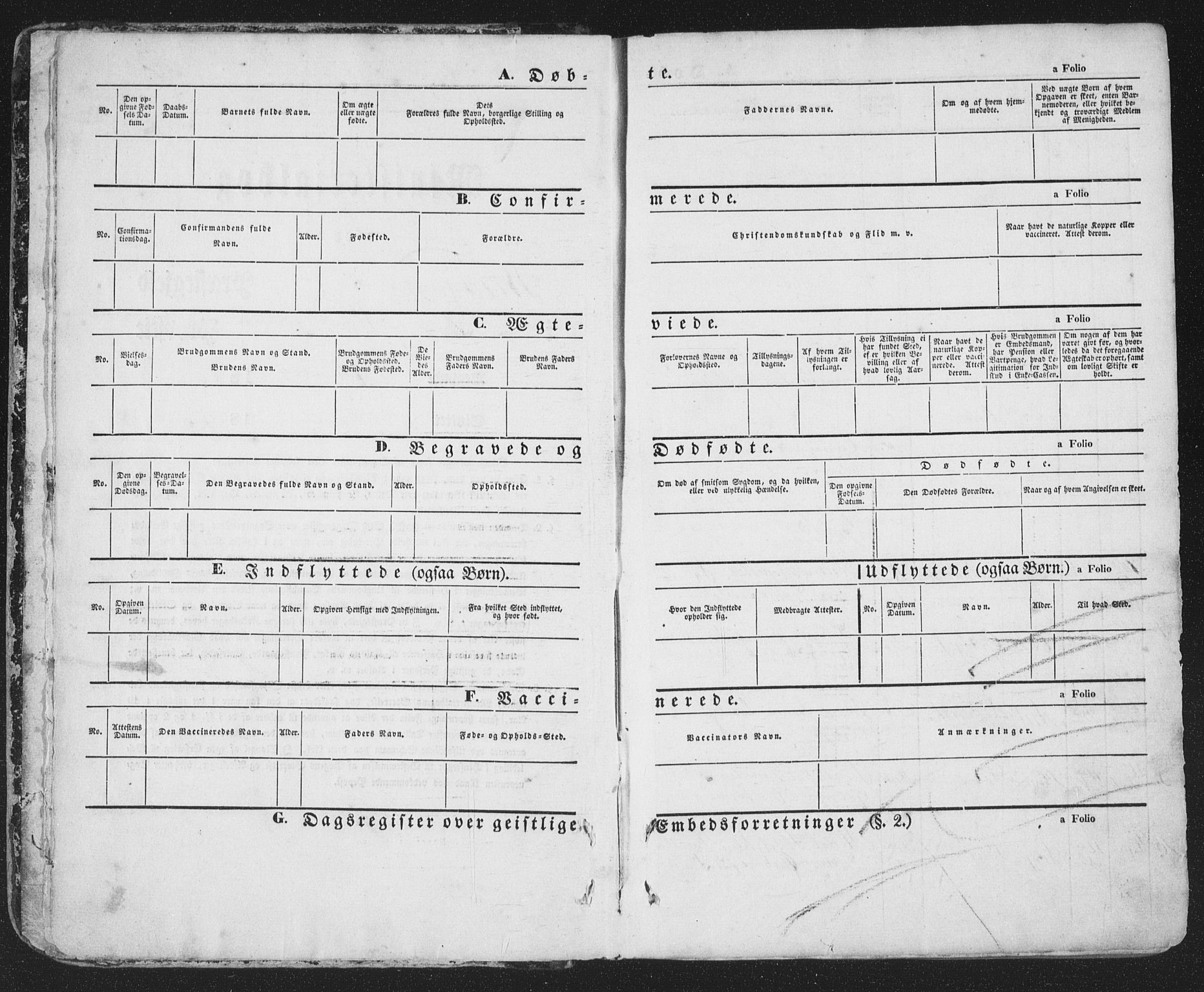 Ministerialprotokoller, klokkerbøker og fødselsregistre - Nordland, AV/SAT-A-1459/874/L1072: Parish register (copy) no. 874C01, 1843-1859