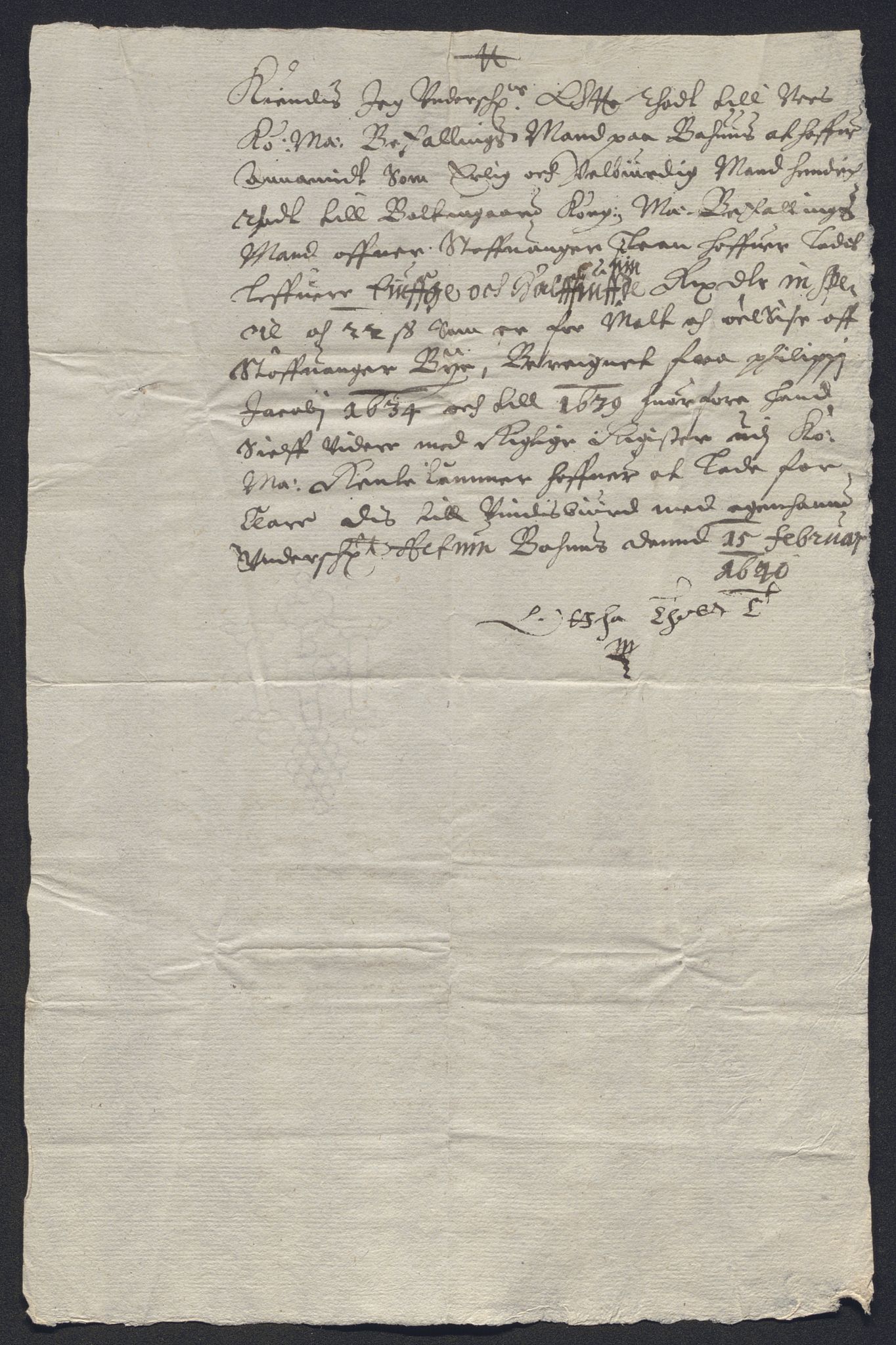 Rentekammeret inntil 1814, Reviderte regnskaper, Byregnskaper, AV/RA-EA-4066/R/Ro/L0298: [O1] By- og kontribusjonsregnskap, 1624-1639, p. 273