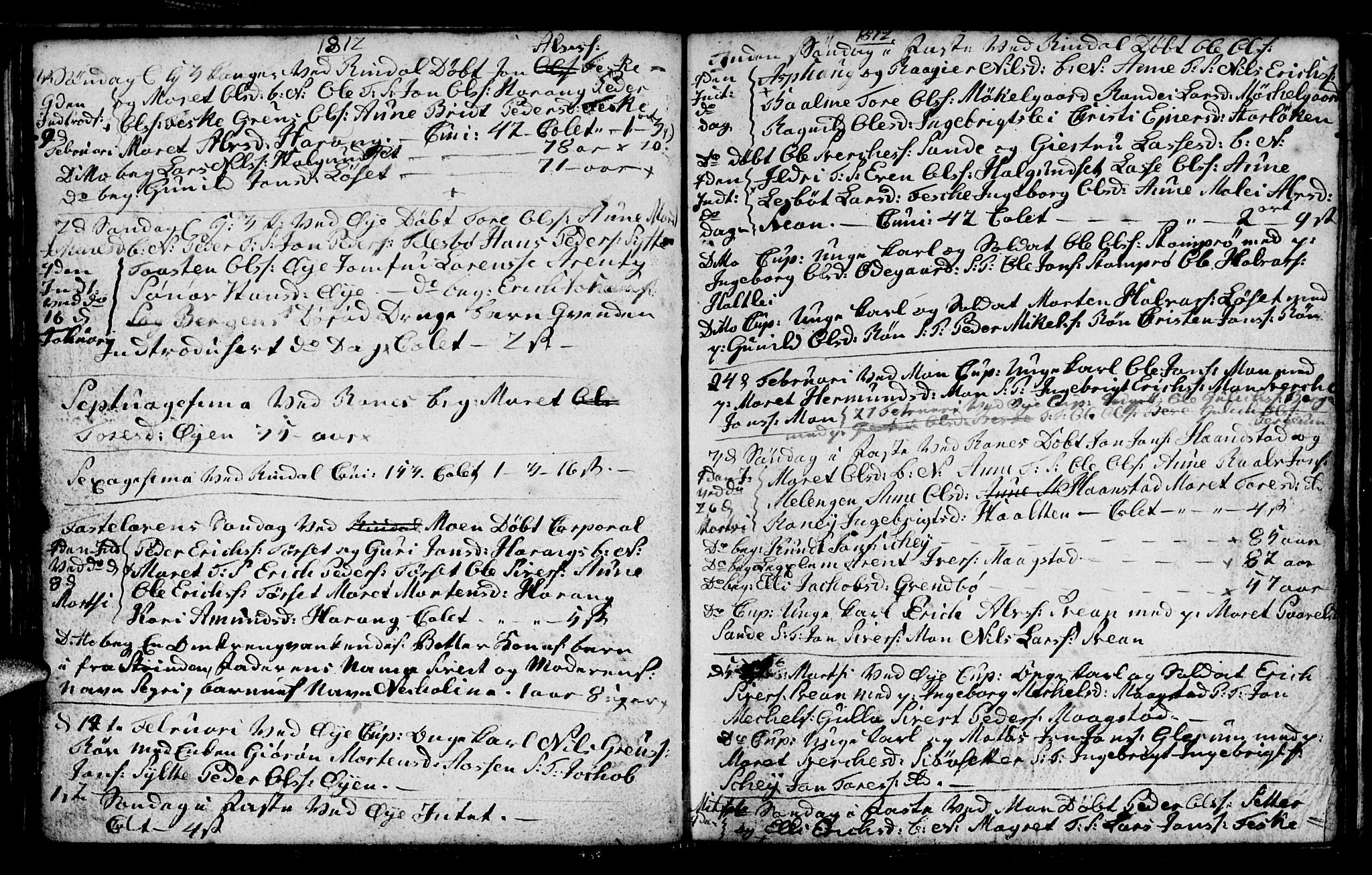 Ministerialprotokoller, klokkerbøker og fødselsregistre - Møre og Romsdal, AV/SAT-A-1454/595/L1049: Parish register (copy) no. 595C01, 1805-1819, p. 64