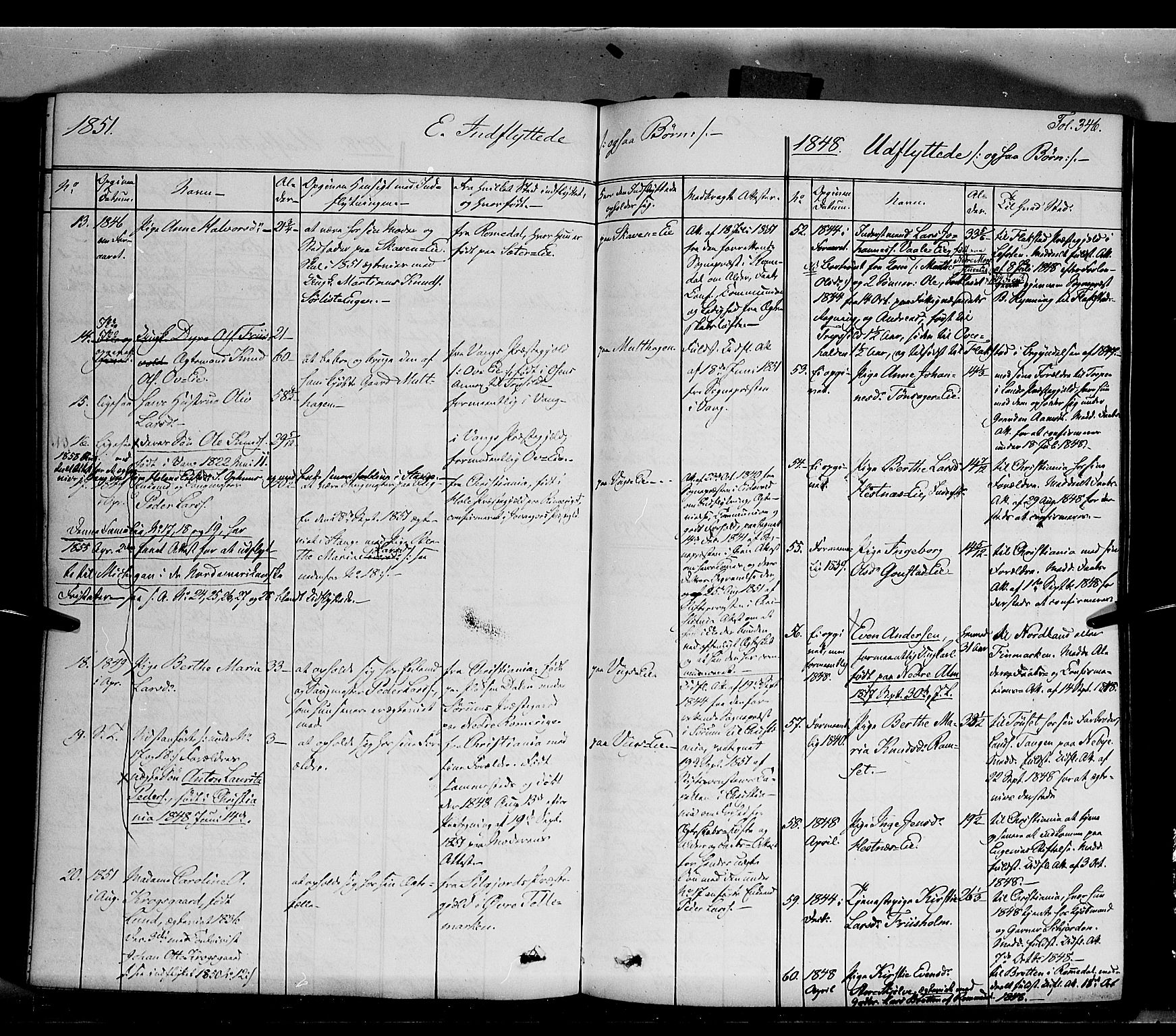 Stange prestekontor, AV/SAH-PREST-002/K/L0011: Parish register (official) no. 11, 1846-1852, p. 346