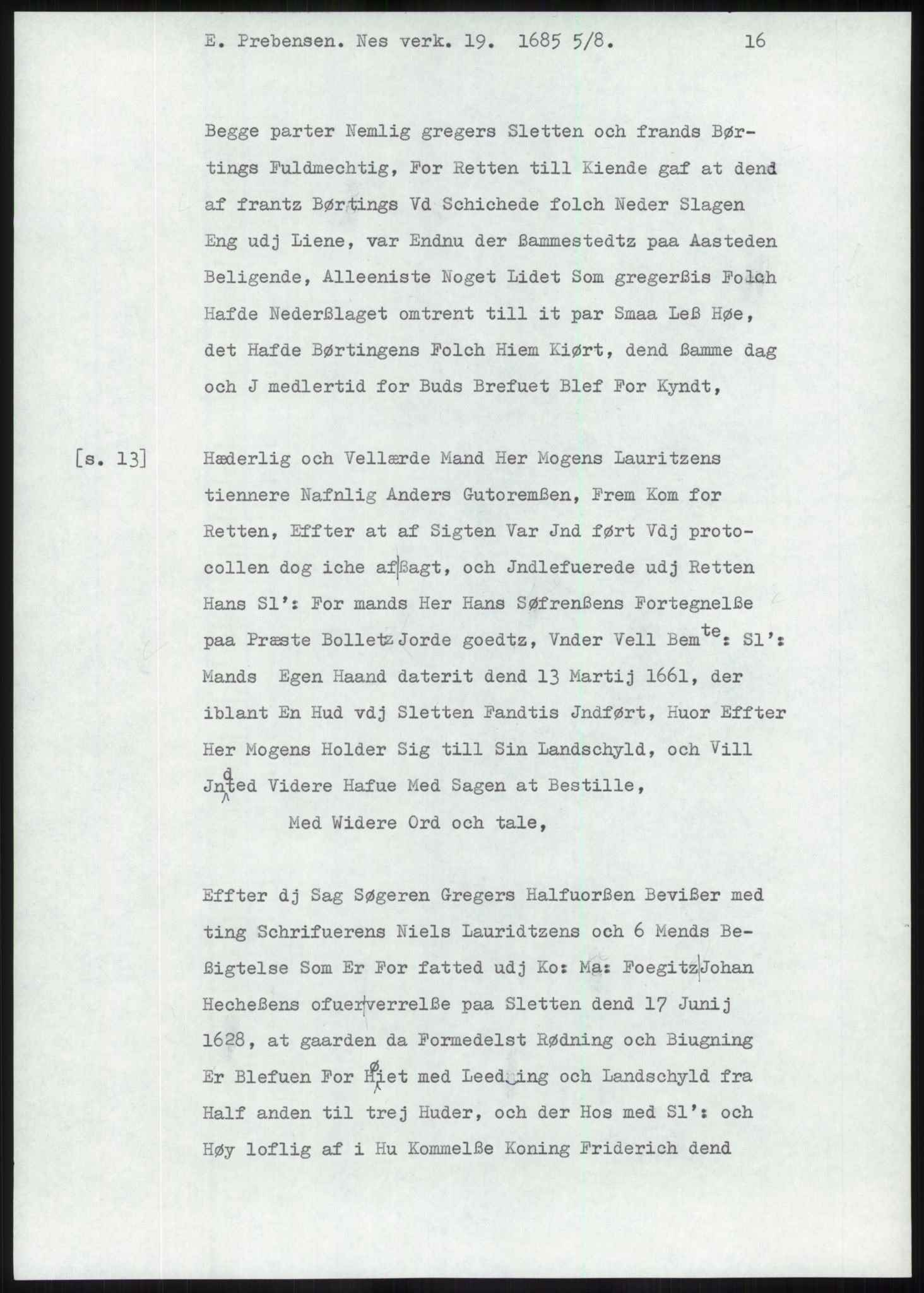 Samlinger til kildeutgivelse, Diplomavskriftsamlingen, AV/RA-EA-4053/H/Ha, p. 141