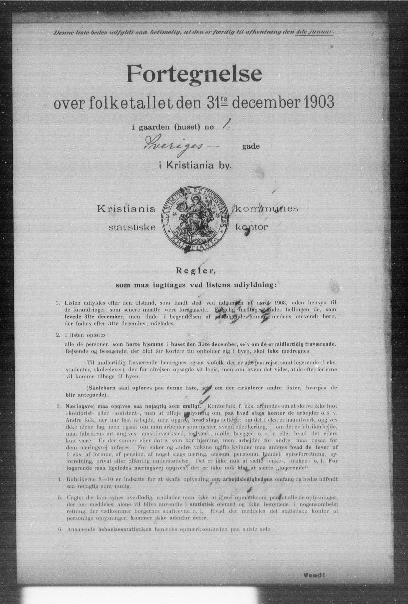 OBA, Municipal Census 1903 for Kristiania, 1903, p. 20505