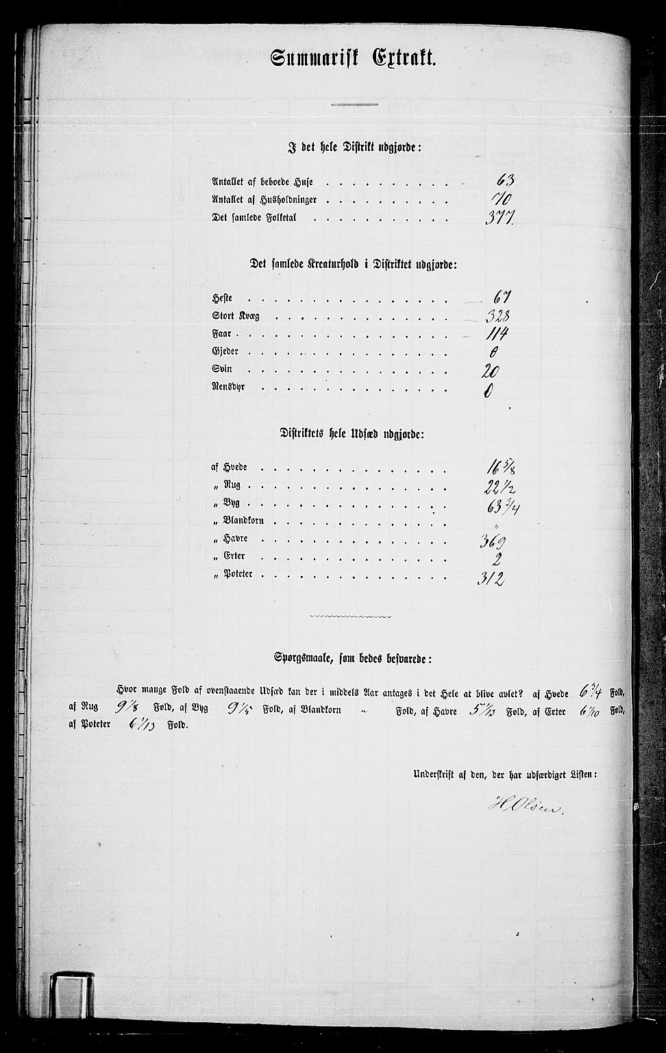 RA, 1865 census for Ås, 1865, p. 92