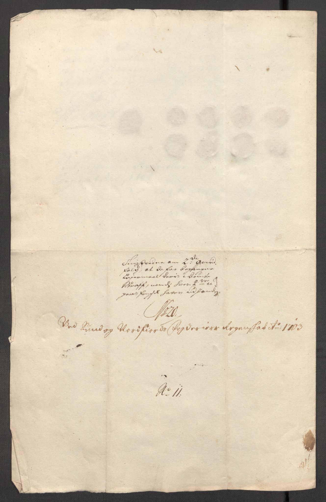 Rentekammeret inntil 1814, Reviderte regnskaper, Fogderegnskap, AV/RA-EA-4092/R53/L3427: Fogderegnskap Sunn- og Nordfjord, 1703, p. 286