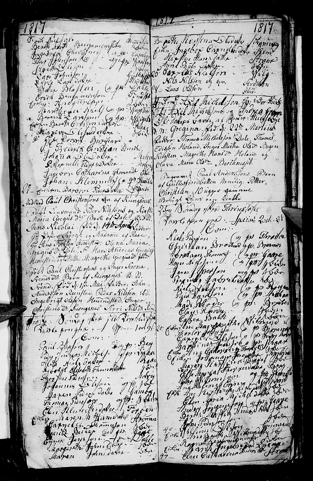 Kvæfjord sokneprestkontor, SATØ/S-1323/G/Ga/Gab/L0001klokker: Parish register (copy) no. 1, 1806-1824
