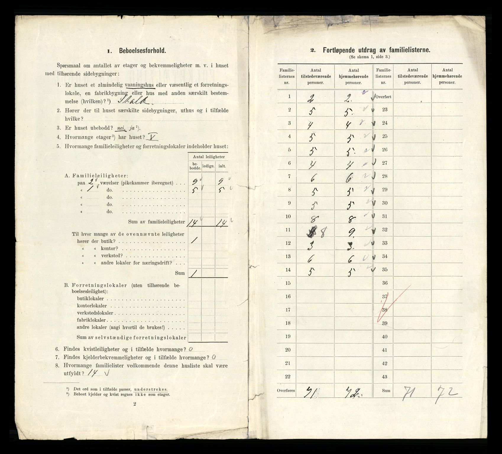 RA, 1910 census for Kristiania, 1910, p. 50408