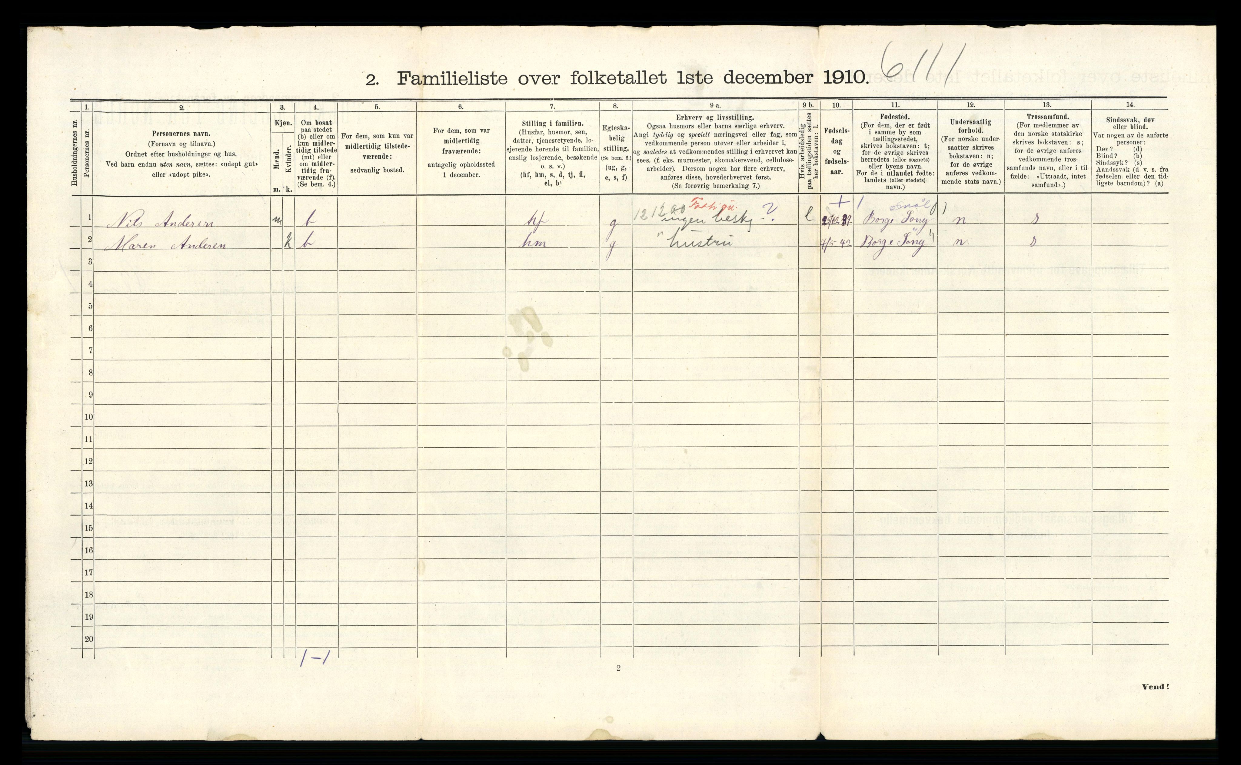 RA, 1910 census for Fredrikstad, 1910, p. 9453