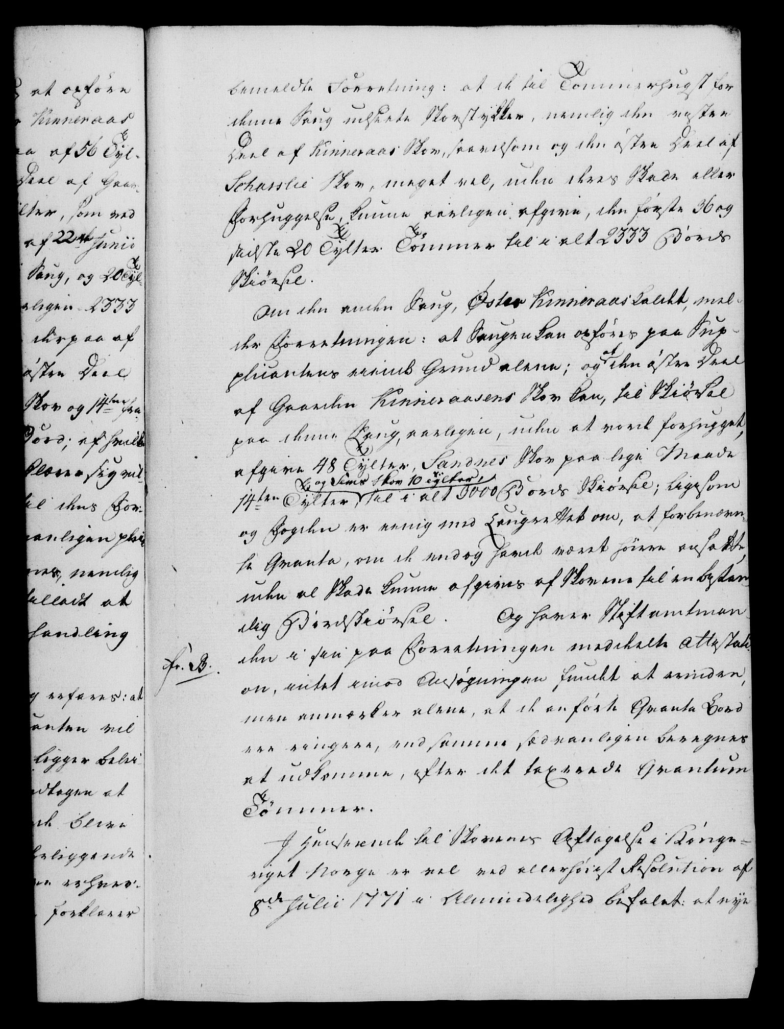 Rentekammeret, Kammerkanselliet, RA/EA-3111/G/Gf/Gfa/L0067: Norsk relasjons- og resolusjonsprotokoll (merket RK 52.67), 1785, p. 730