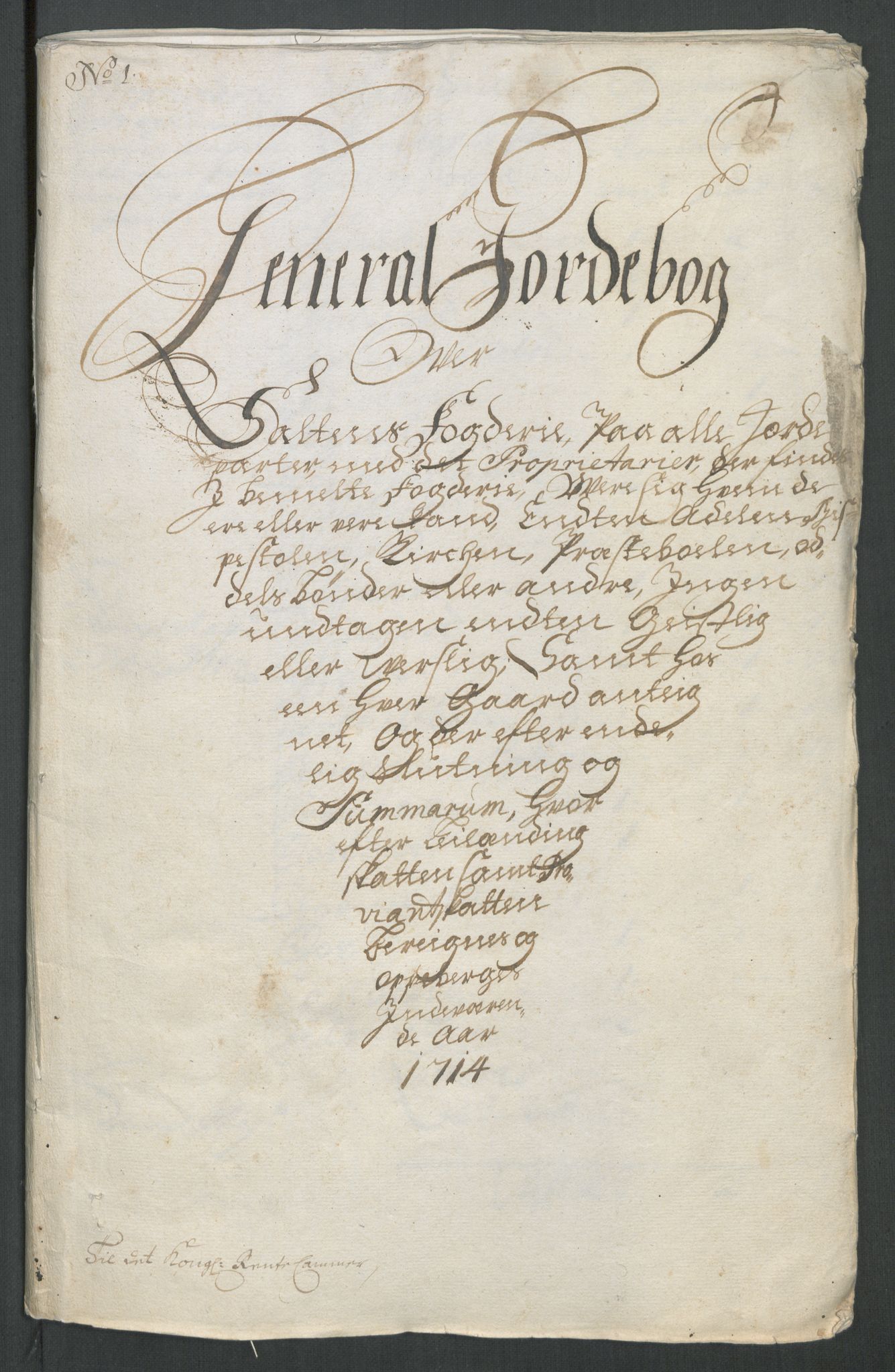 Rentekammeret inntil 1814, Reviderte regnskaper, Fogderegnskap, AV/RA-EA-4092/R66/L4584: Fogderegnskap Salten, 1714, p. 23