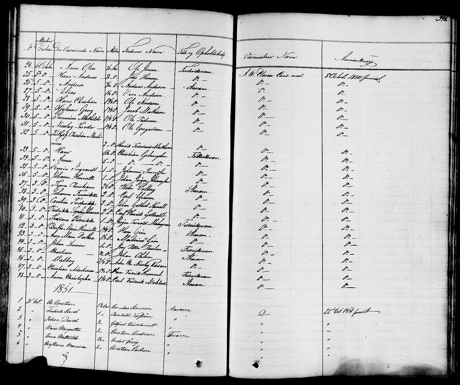 Stavern kirkebøker, AV/SAKO-A-318/F/Fa/L0007: Parish register (official) no. 7, 1840-1877, p. 396