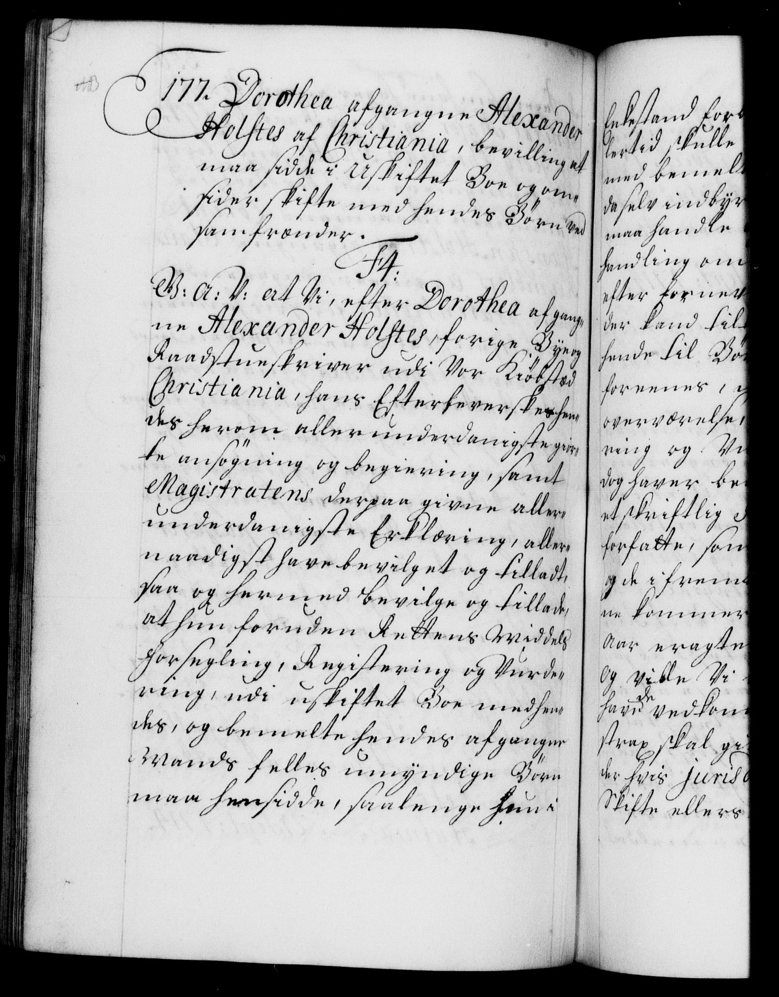 Danske Kanselli 1572-1799, AV/RA-EA-3023/F/Fc/Fca/Fcaa/L0021: Norske registre, 1712-1715, p. 356b