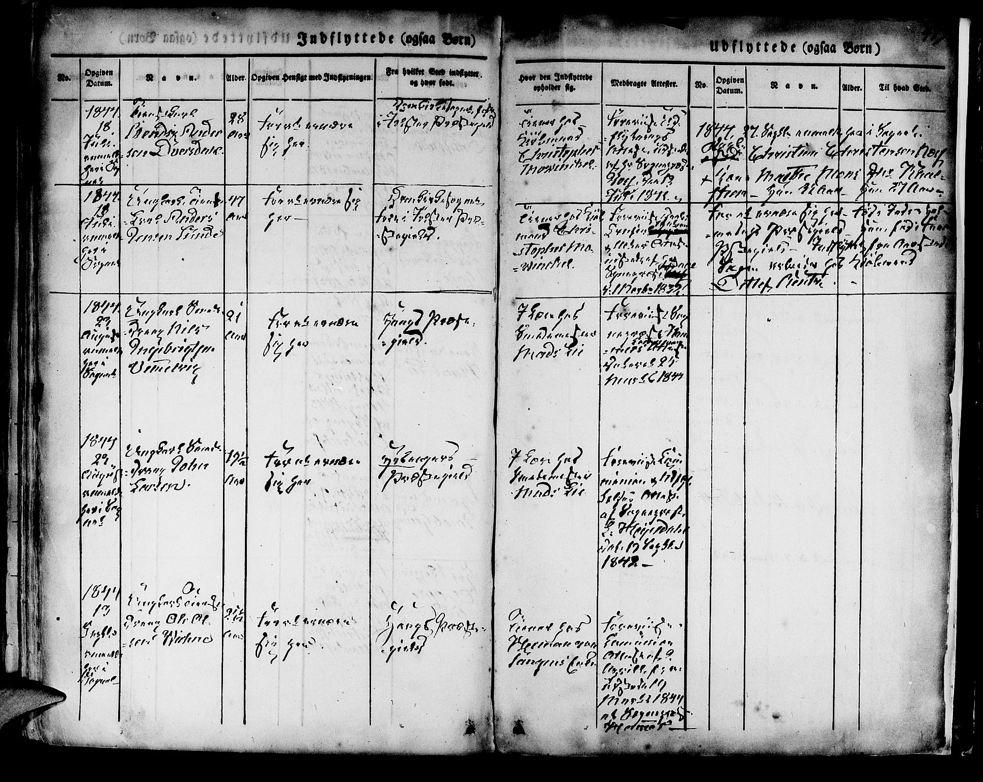 Korskirken sokneprestembete, AV/SAB-A-76101/H/Hab: Parish register (copy) no. A 5II, 1831-1844, p. 479