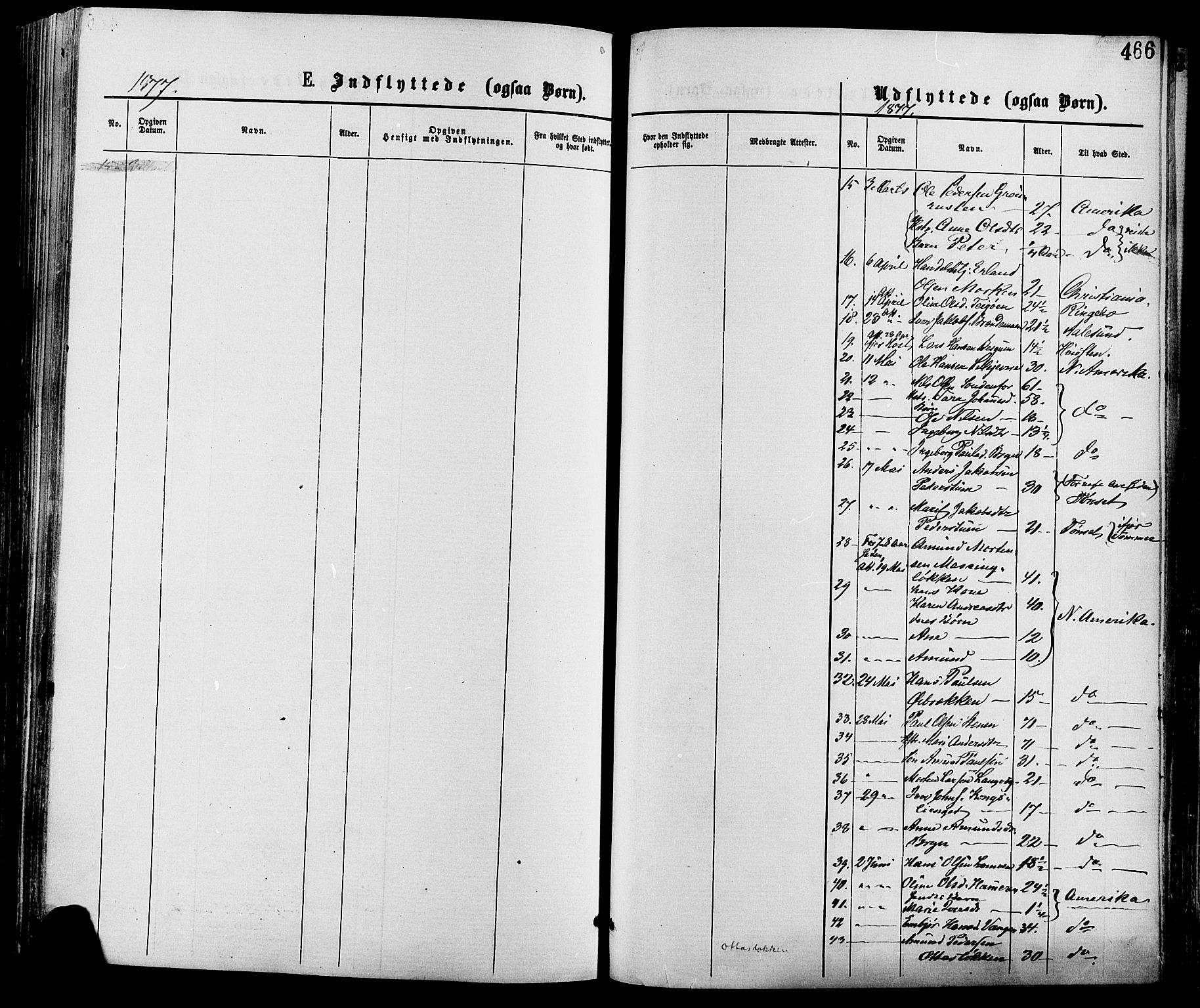 Nord-Fron prestekontor, SAH/PREST-080/H/Ha/Haa/L0002: Parish register (official) no. 2, 1865-1883, p. 466
