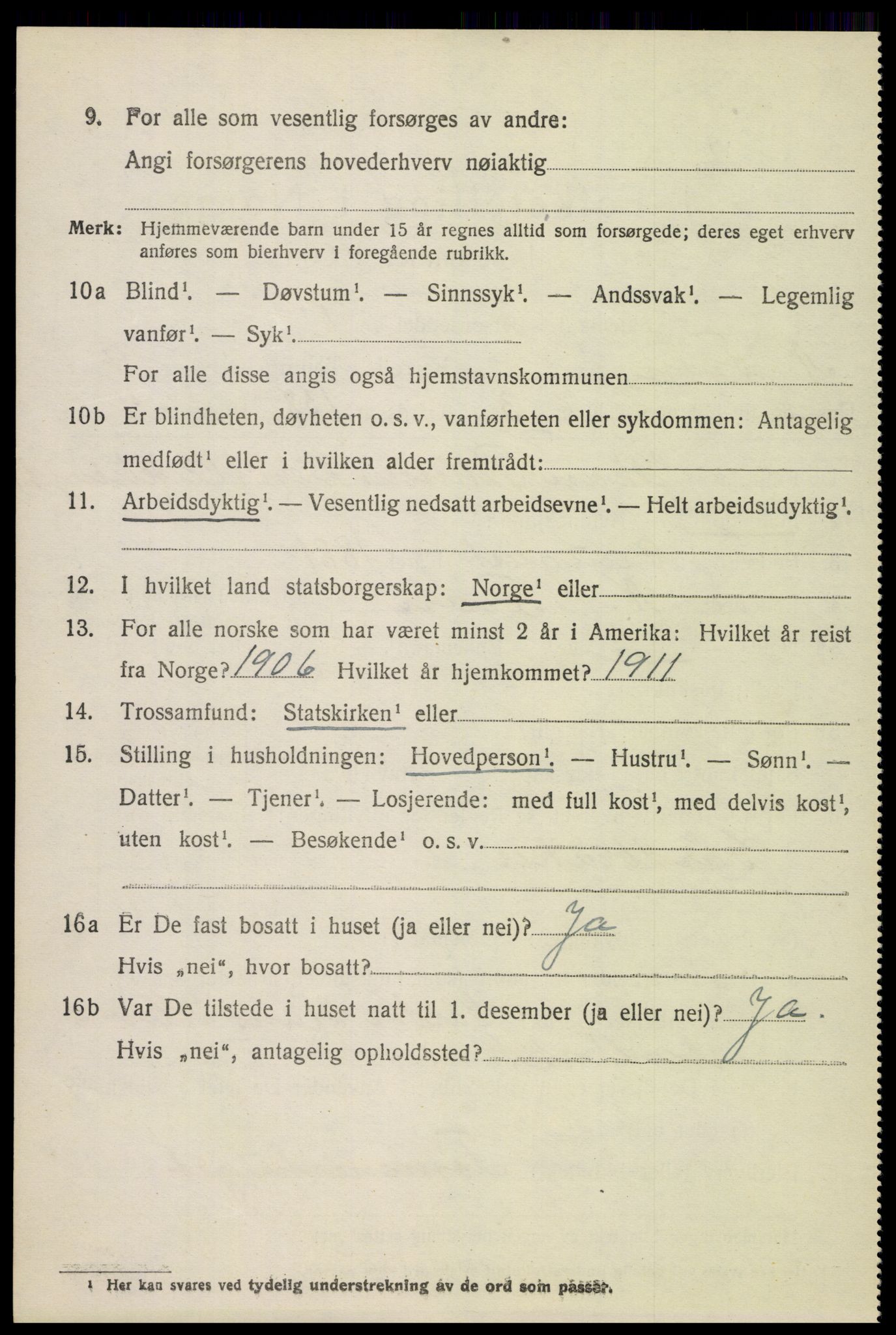 SAH, 1920 census for Nord-Fron, 1920, p. 7493