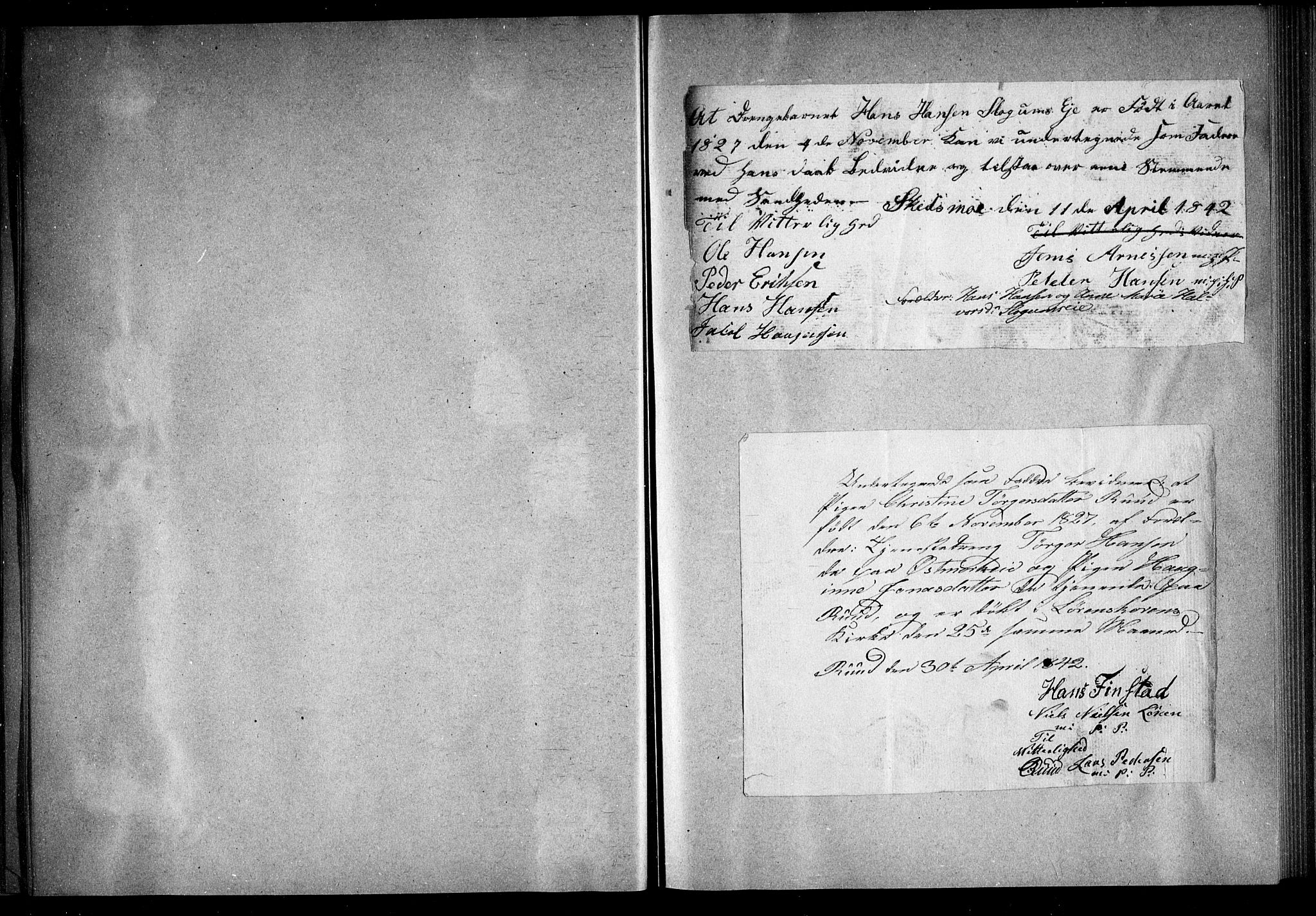 Skedsmo prestearkiv, AV/SAO-A-10033/O/Oa/L0001: Other parish register no. 1, 1825-1829