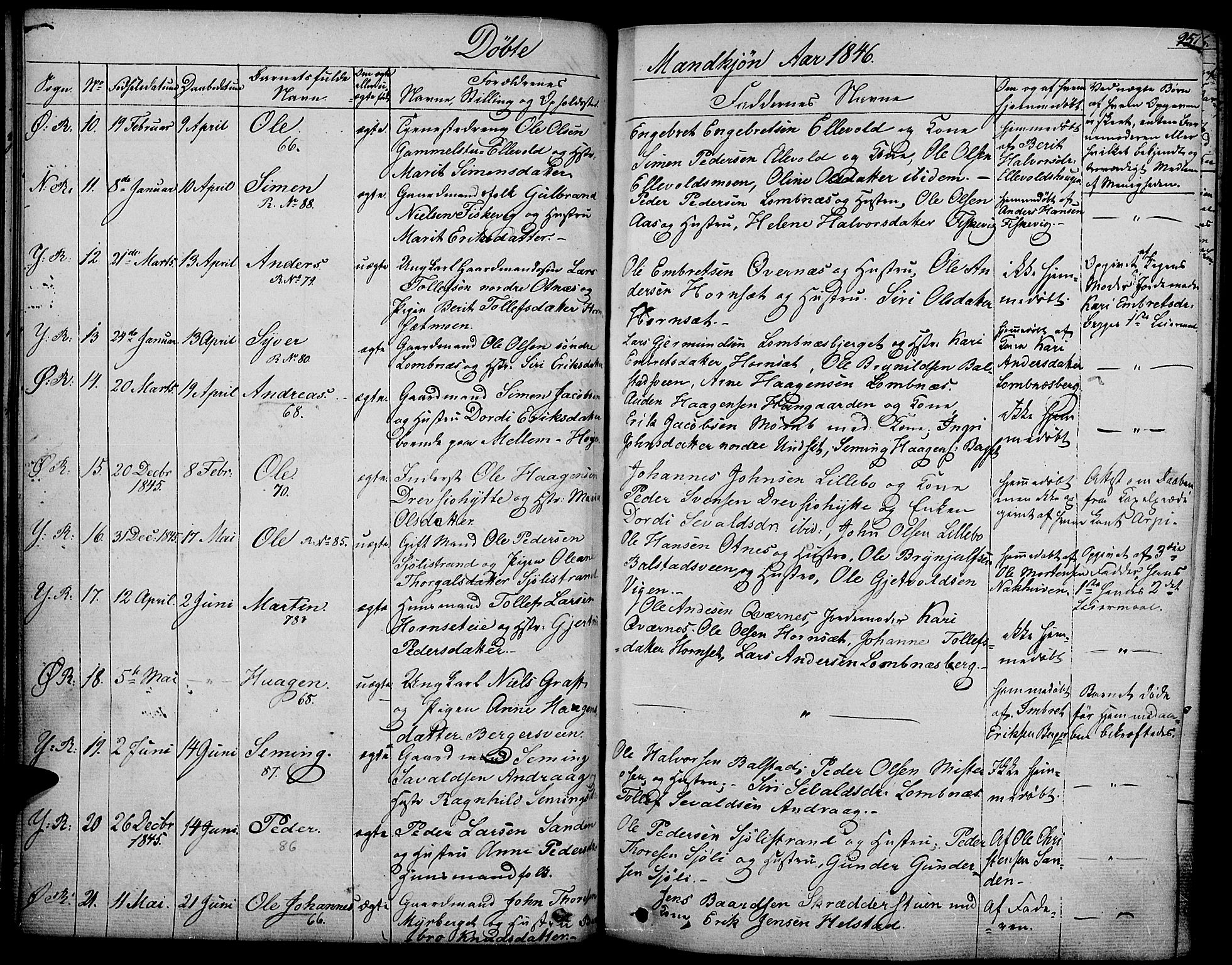 Rendalen prestekontor, AV/SAH-PREST-054/H/Ha/Haa/L0004: Parish register (official) no. 4, 1829-1852, p. 95