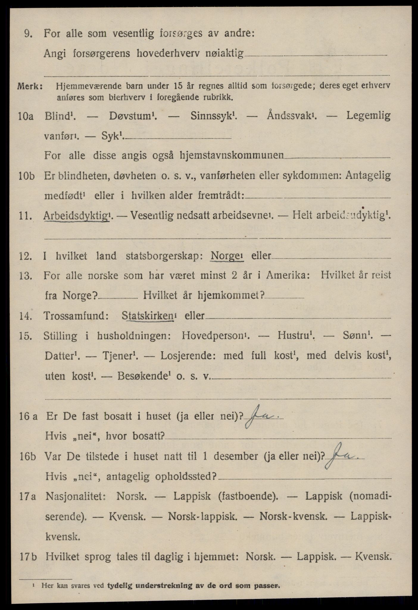 SAT, 1920 census for Børsa, 1920, p. 1652