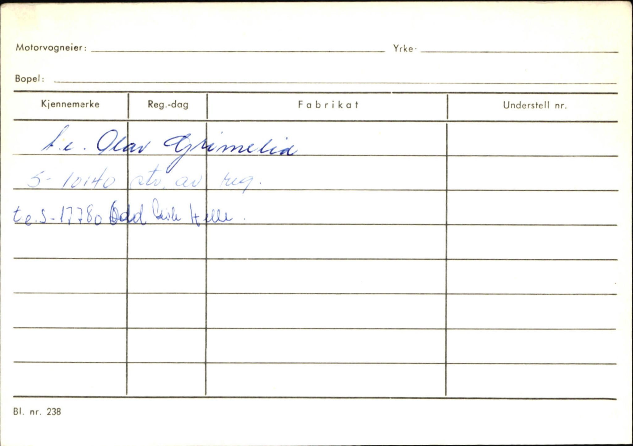 Statens vegvesen, Sogn og Fjordane vegkontor, AV/SAB-A-5301/4/F/L0132: Eigarregister Askvoll A-Å. Balestrand A-Å, 1945-1975, p. 440