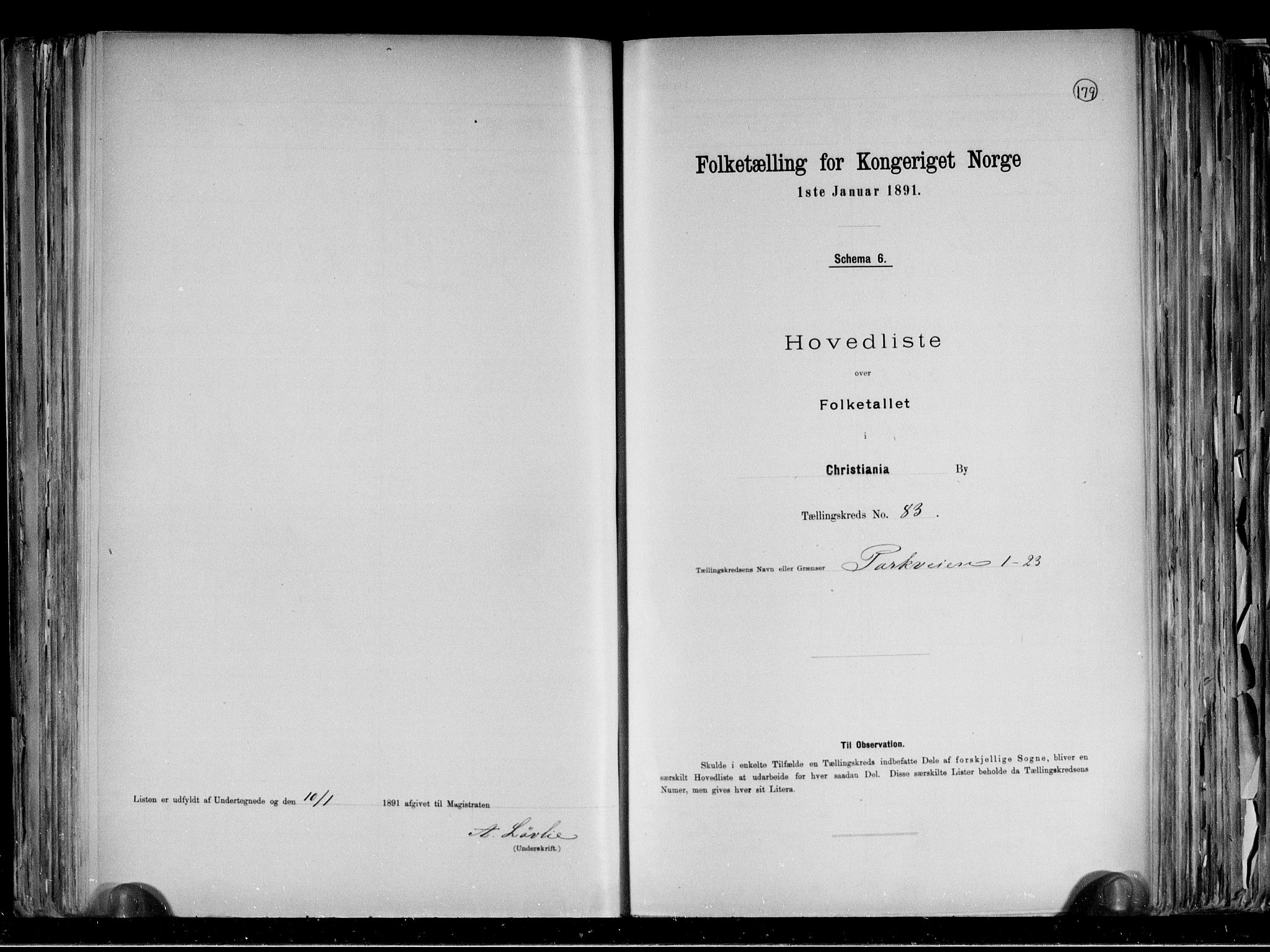 RA, 1891 census for 0301 Kristiania, 1891, p. 38165