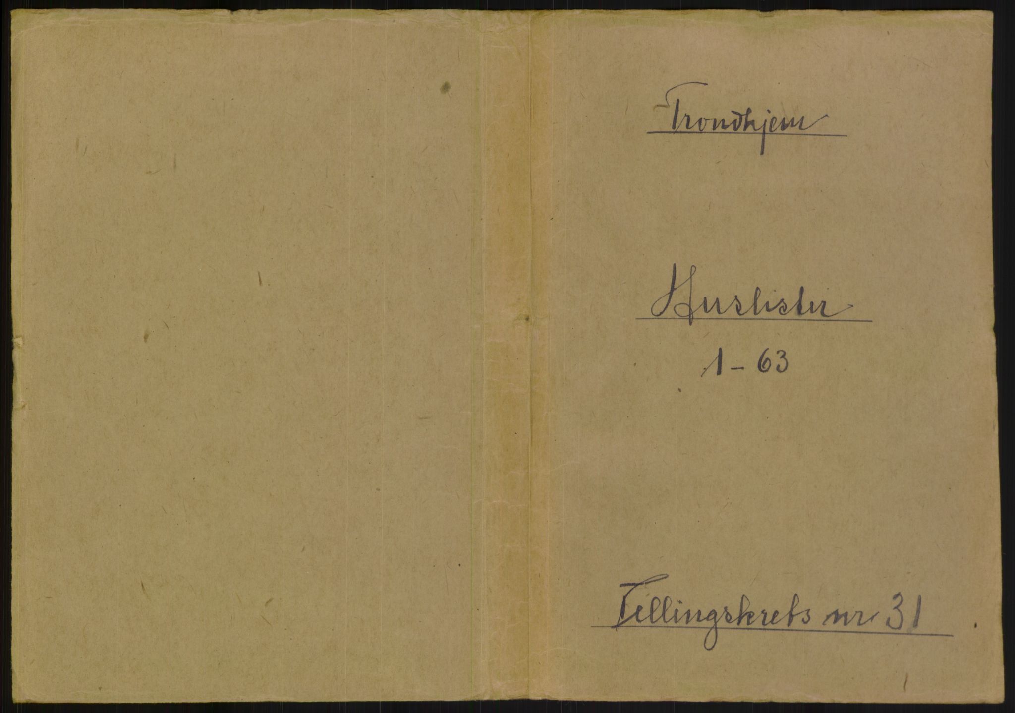 RA, 1891 census for 1601 Trondheim, 1891, p. 2310