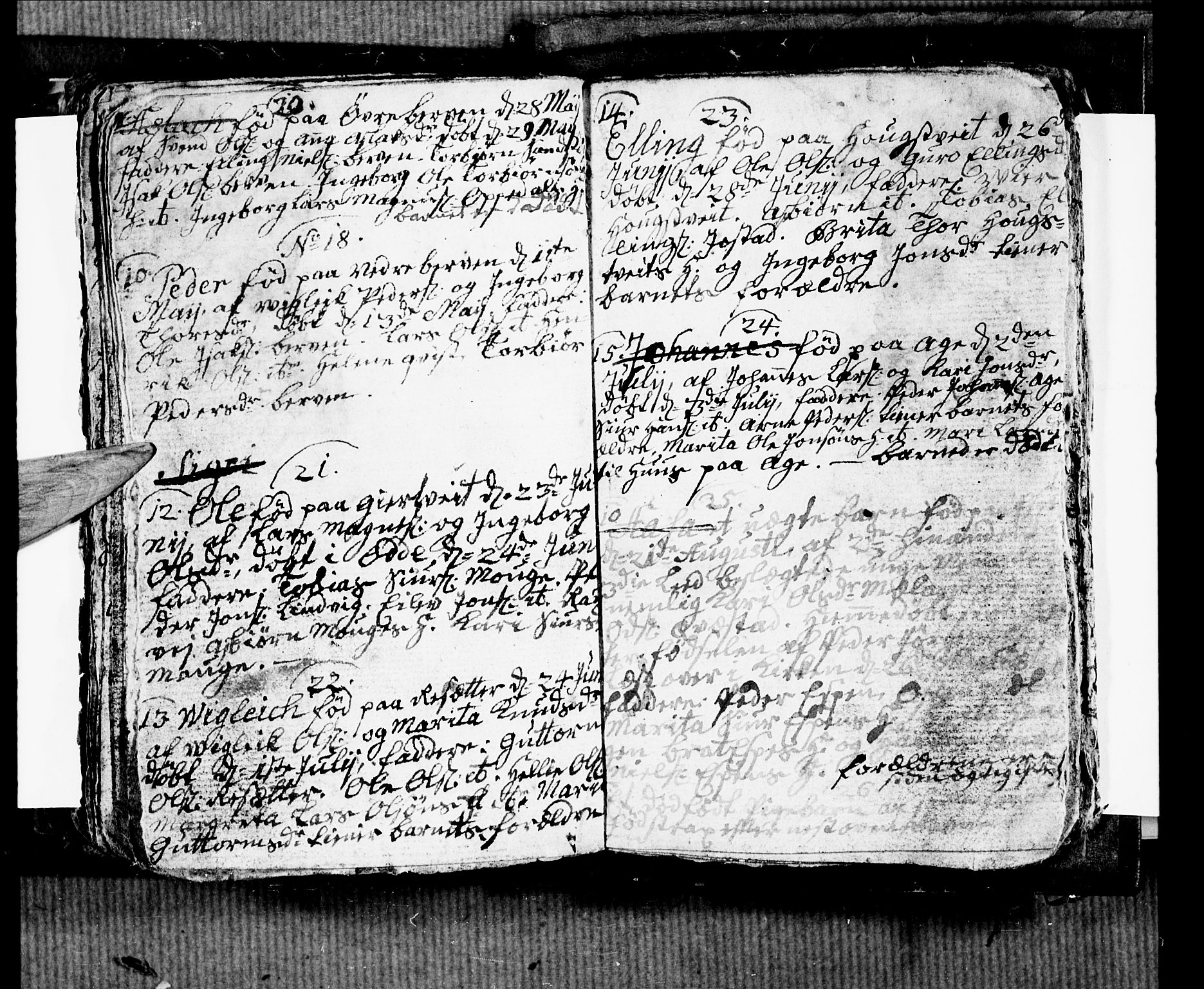 Ullensvang sokneprestembete, AV/SAB-A-78701/H/Hab: Parish register (copy) no. B 5, 1778-1784