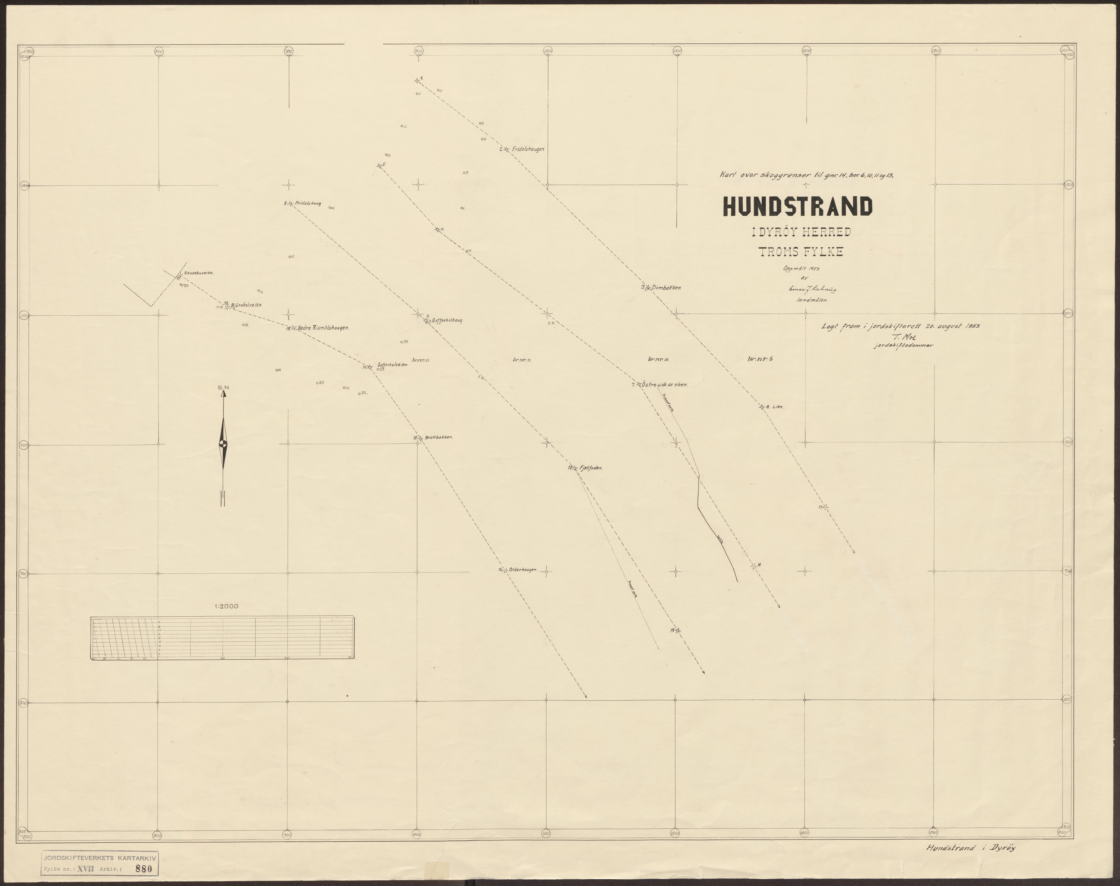 Jordskifteverkets kartarkiv, RA/S-3929/T, 1859-1988, p. 1057