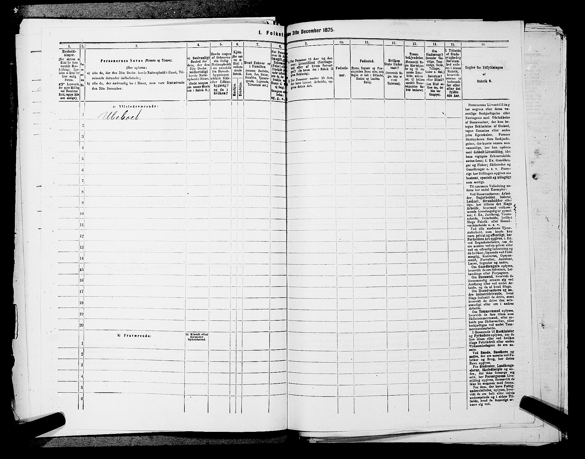 RA, 1875 census for 0123P Spydeberg, 1875, p. 404