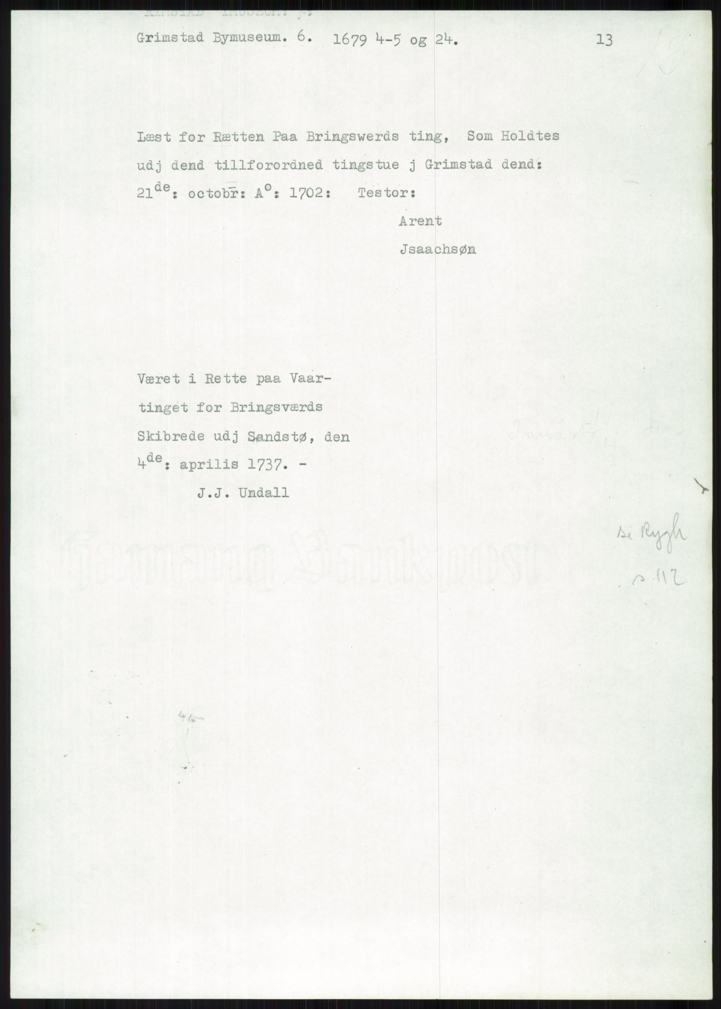 Samlinger til kildeutgivelse, Diplomavskriftsamlingen, AV/RA-EA-4053/H/Ha, p. 2452