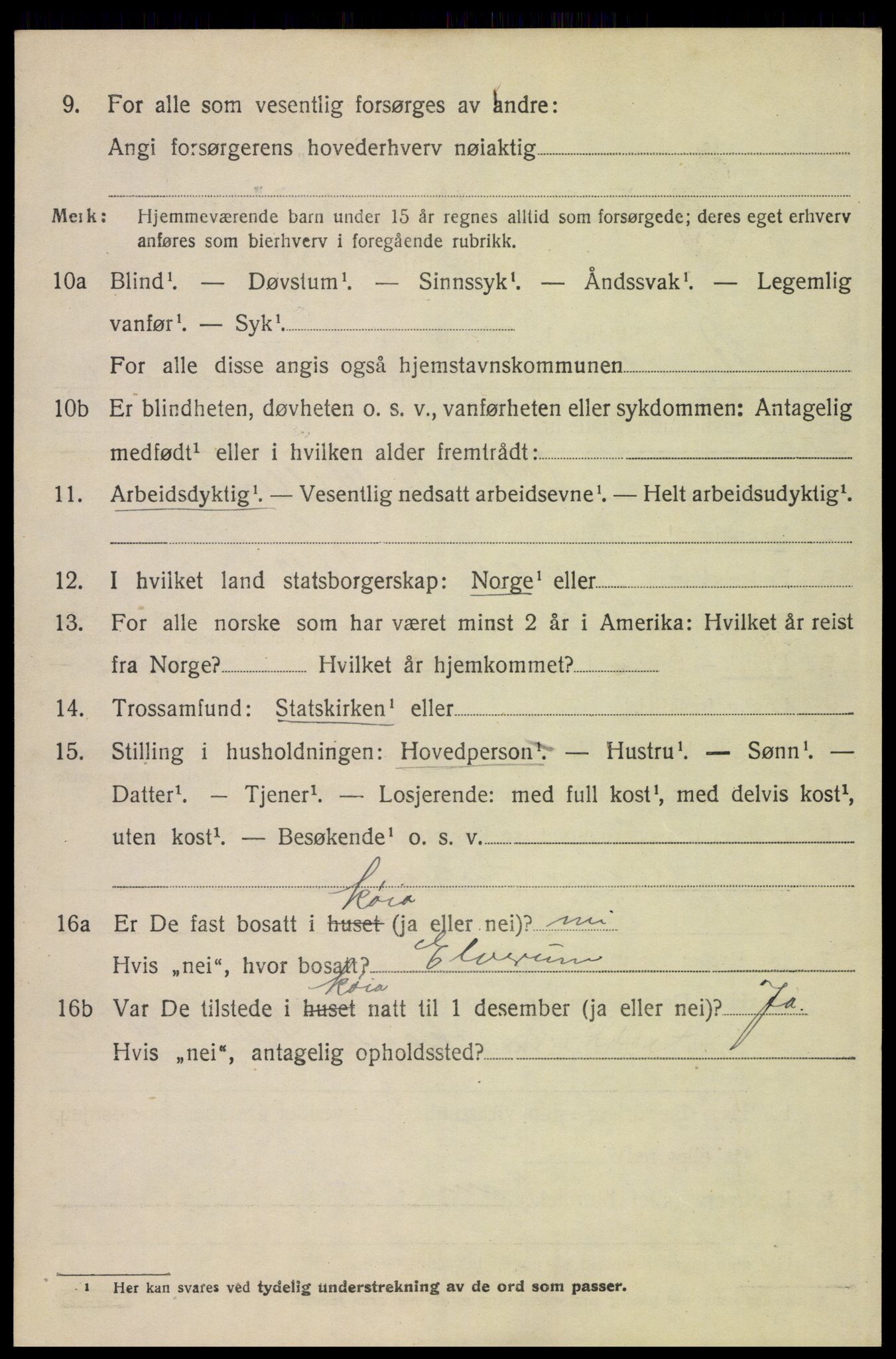 SAH, 1920 census for Åmot, 1920, p. 7650