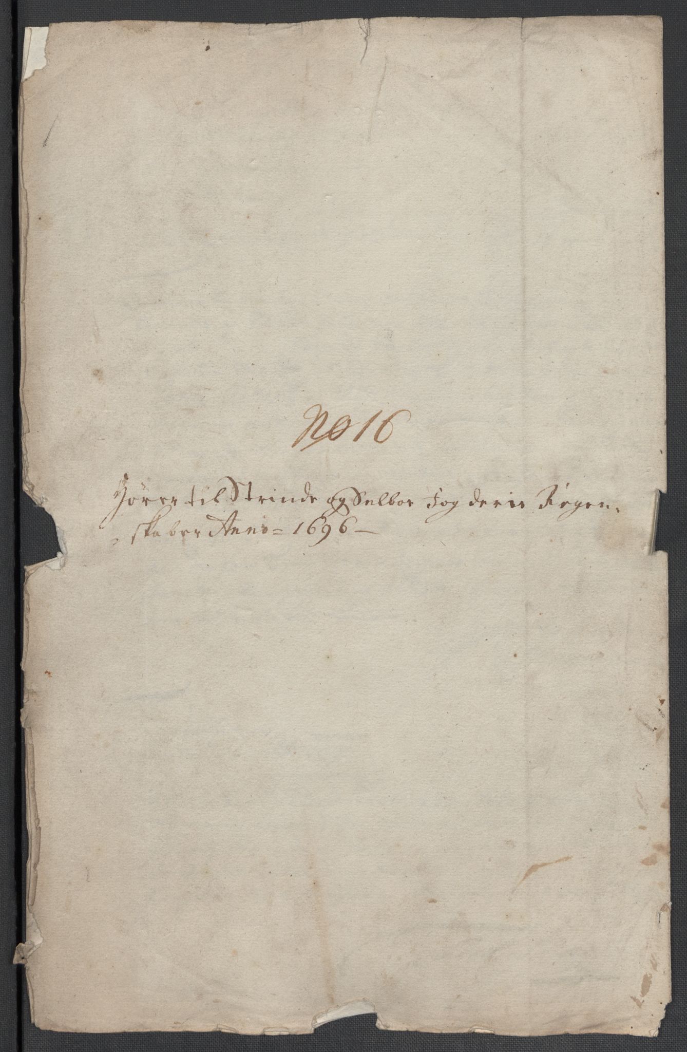 Rentekammeret inntil 1814, Reviderte regnskaper, Fogderegnskap, AV/RA-EA-4092/R61/L4106: Fogderegnskap Strinda og Selbu, 1696-1697, p. 148