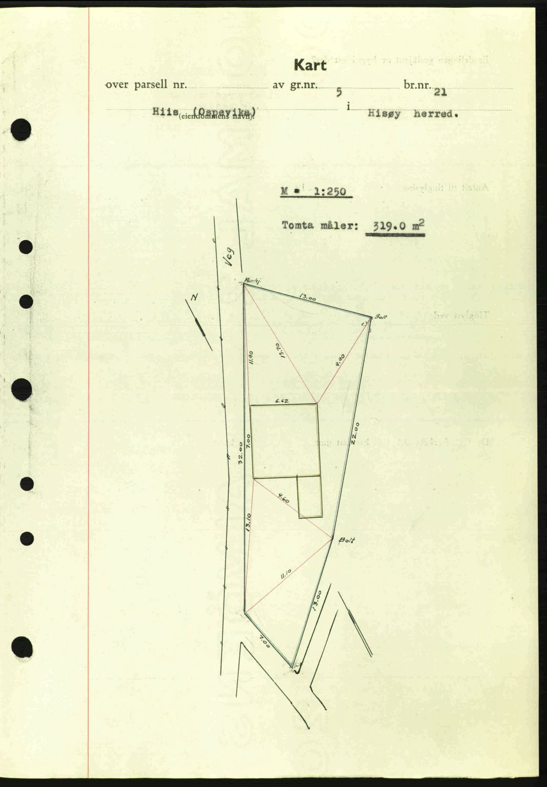 Nedenes sorenskriveri, AV/SAK-1221-0006/G/Gb/Gba/L0052: Mortgage book no. A6a, 1944-1945, Diary no: : 231/1945