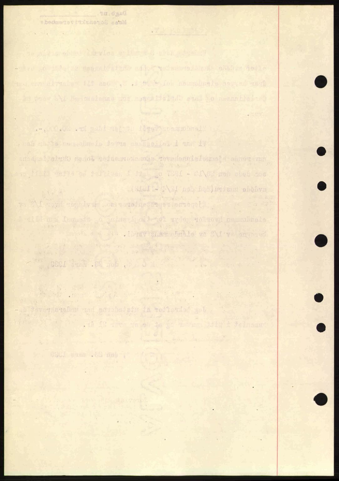 Moss sorenskriveri, SAO/A-10168: Mortgage book no. A5, 1938-1939, Diary no: : 757/1939