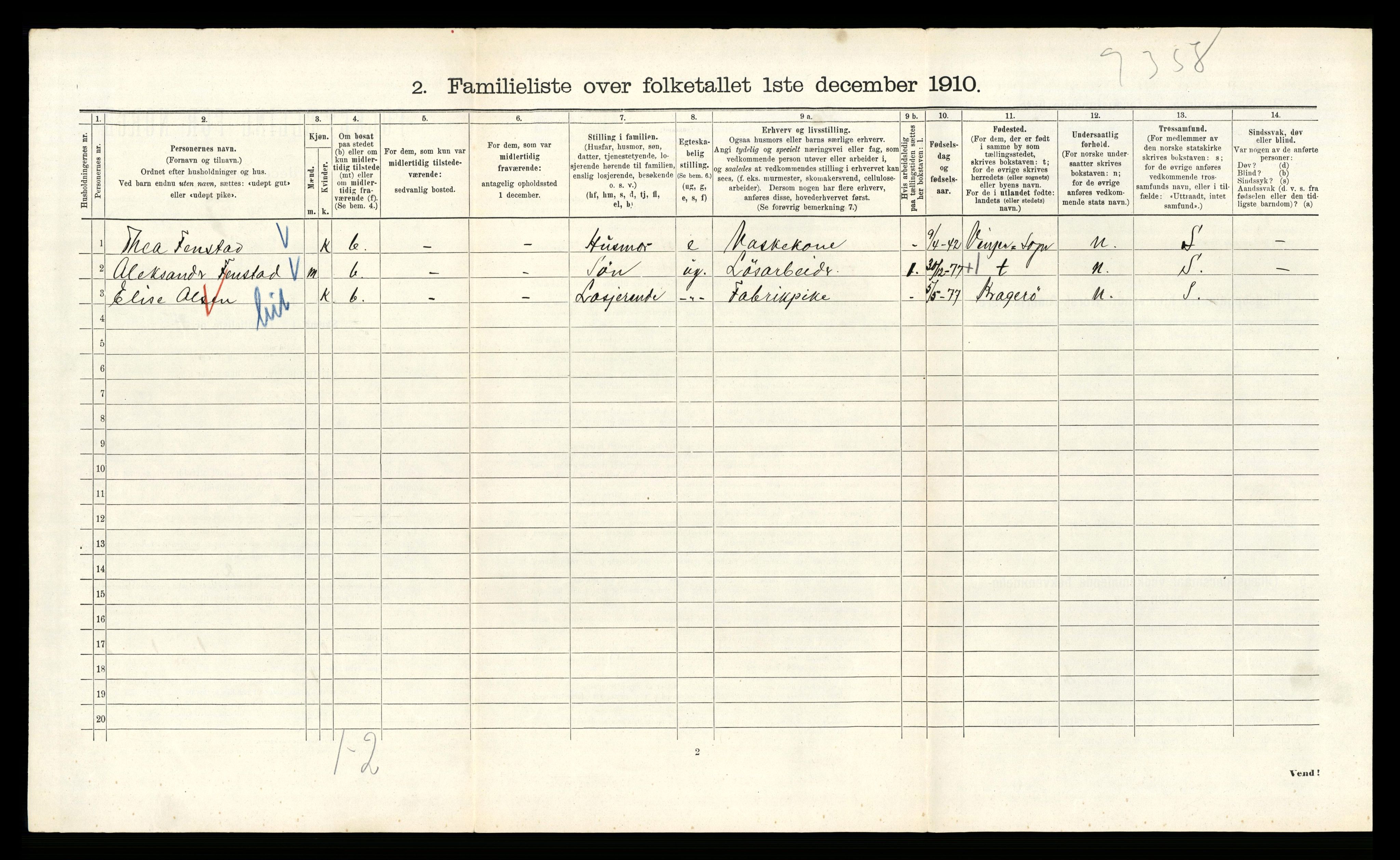 RA, 1910 census for Kristiania, 1910, p. 27744