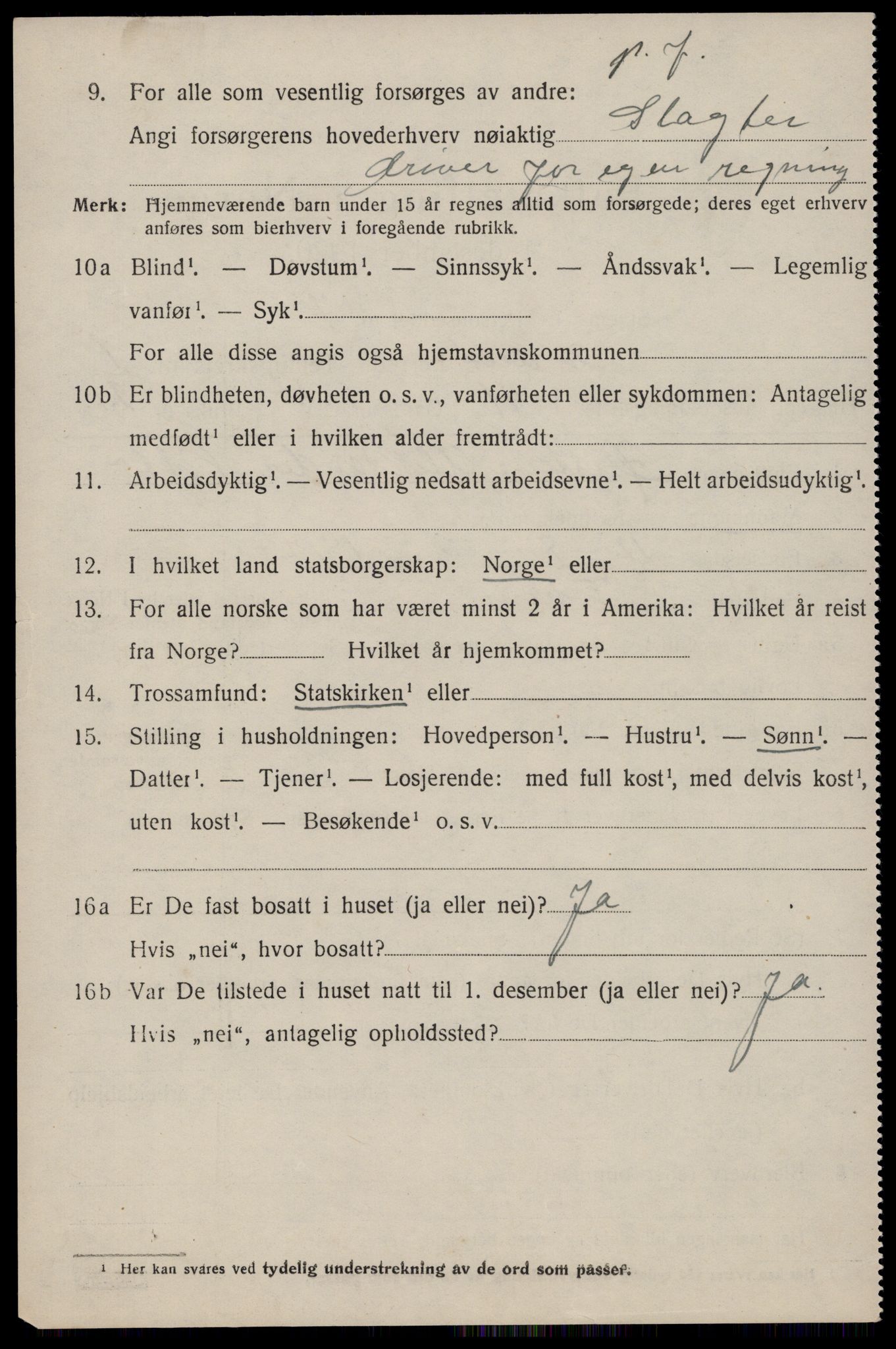 SAST, 1920 census for Nærbø, 1920, p. 1358