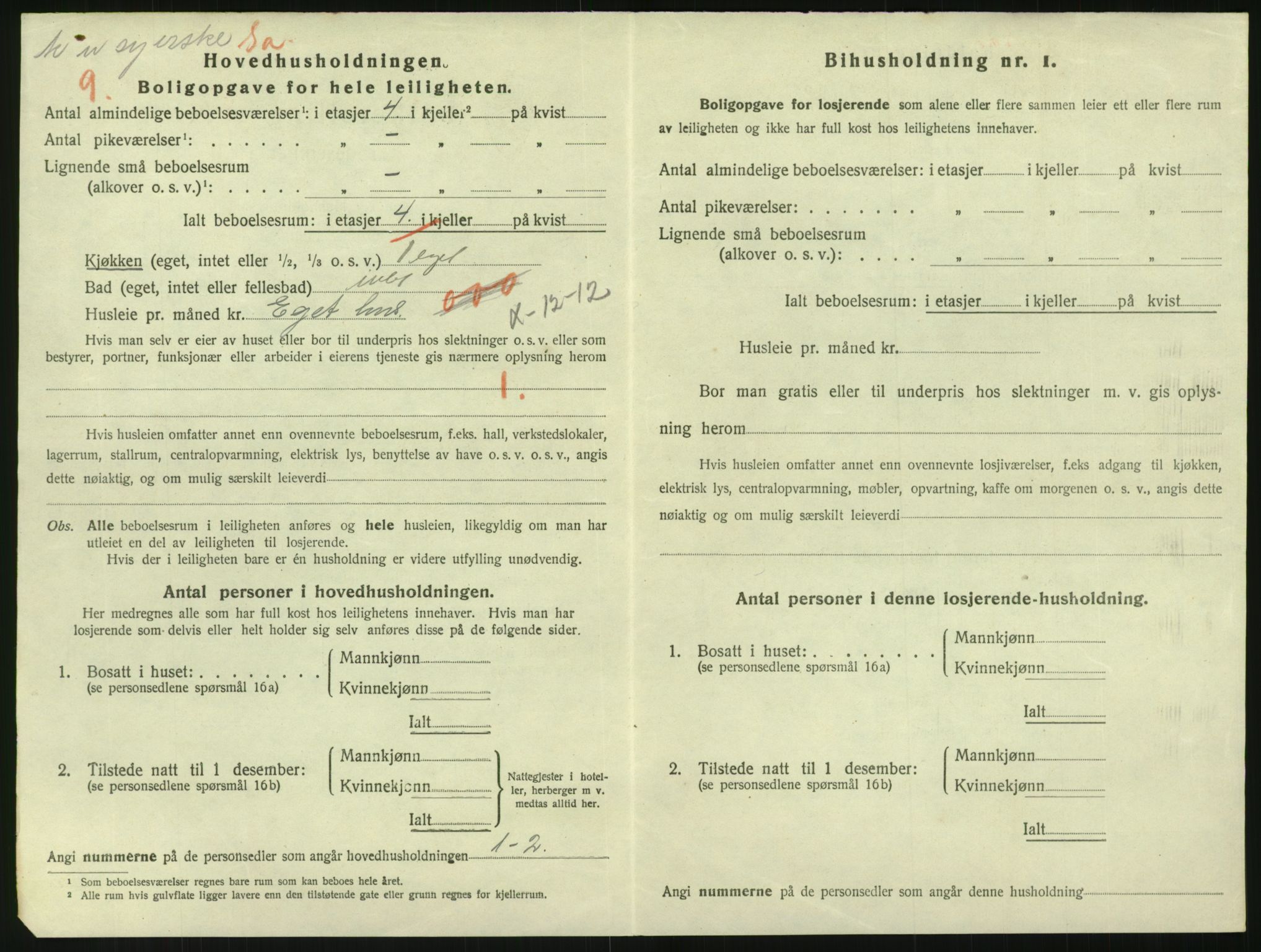 SAK, 1920 census for Grimstad, 1920, p. 1814