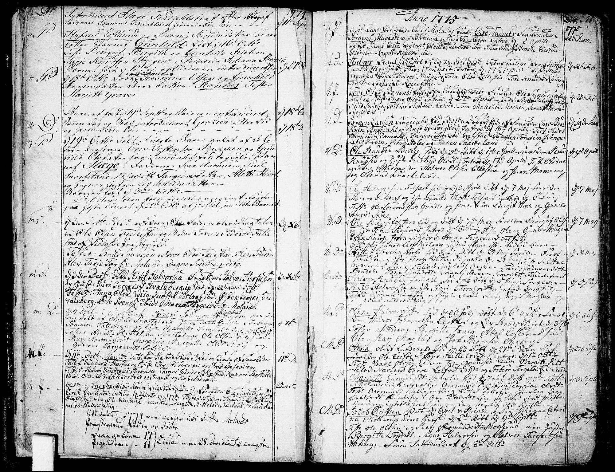 Fyresdal kirkebøker, SAKO/A-263/F/Fa/L0002: Parish register (official) no. I 2, 1769-1814, p. 11