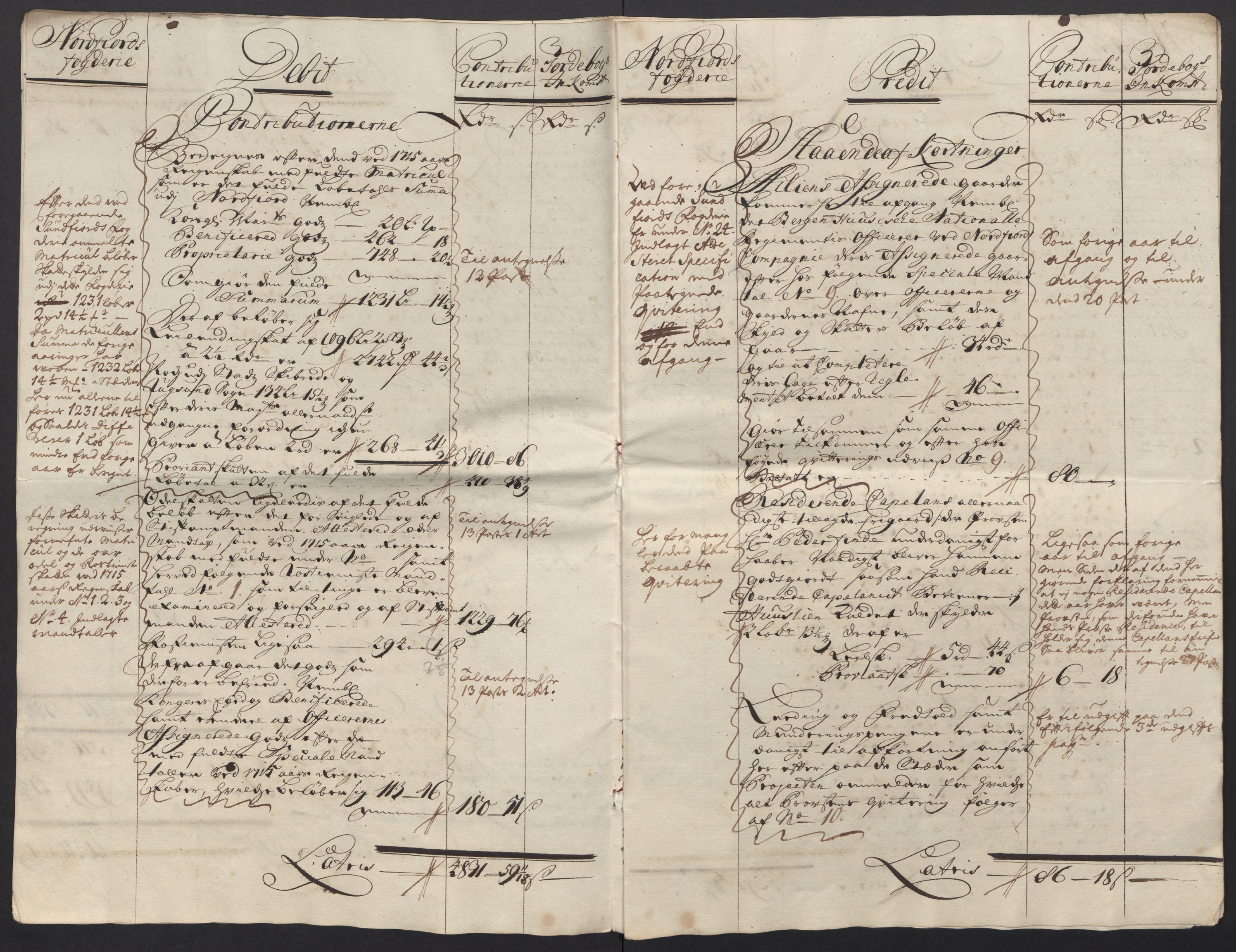 Rentekammeret inntil 1814, Reviderte regnskaper, Fogderegnskap, RA/EA-4092/R53/L3441: Fogderegnskap Sunn- og Nordfjord, 1717-1718, p. 10