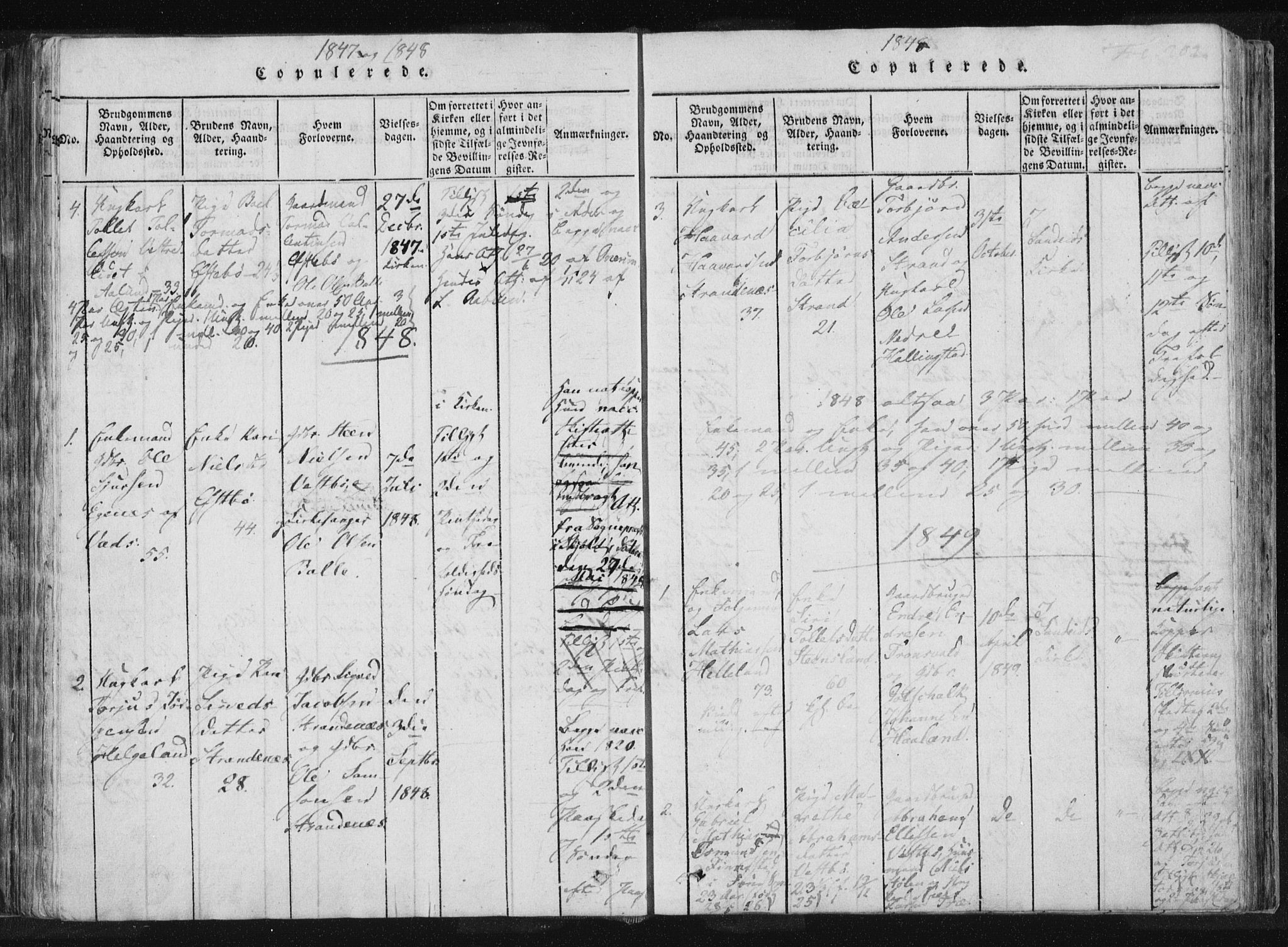 Vikedal sokneprestkontor, SAST/A-101840/01/IV: Parish register (official) no. A 4, 1816-1850, p. 202