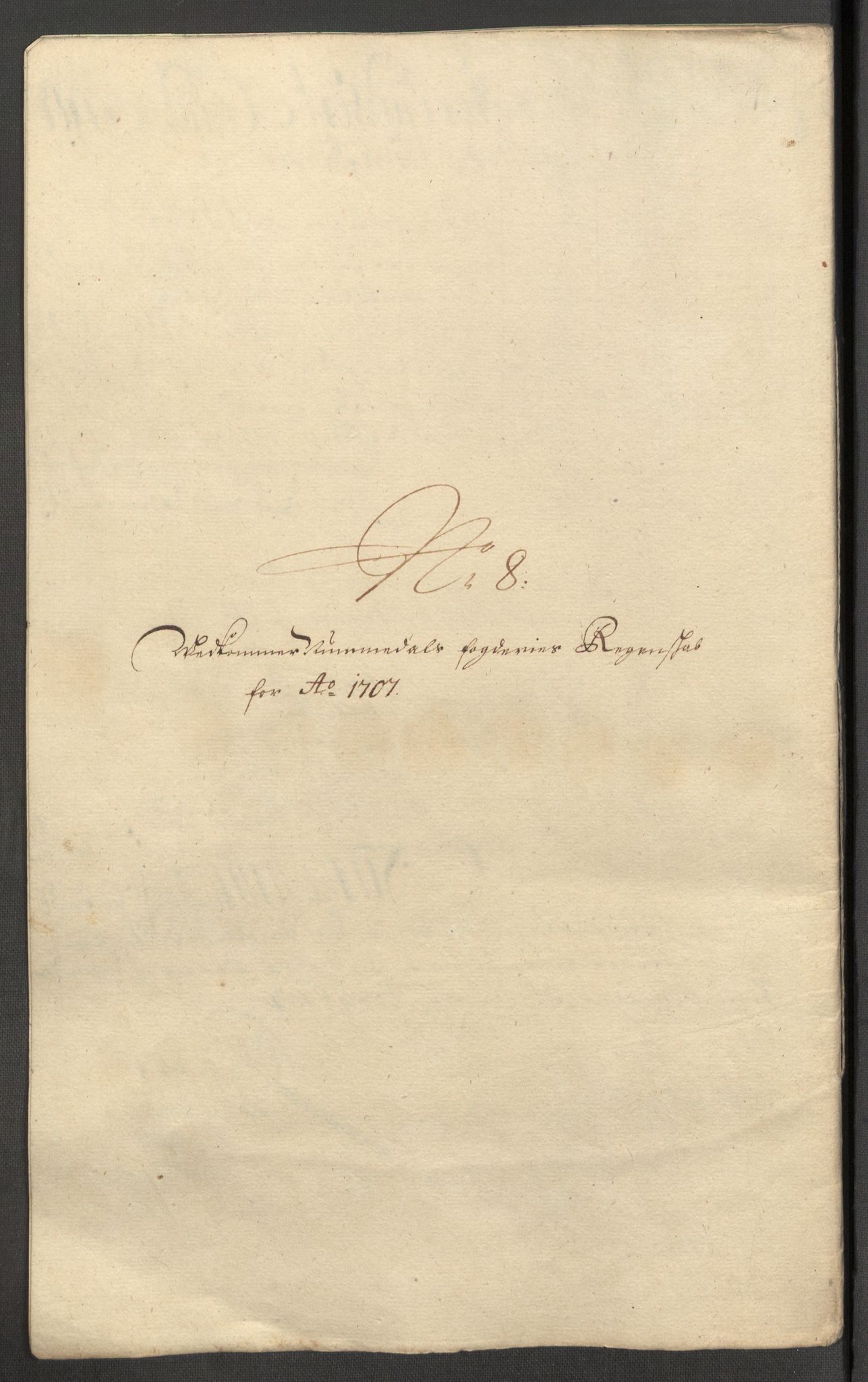 Rentekammeret inntil 1814, Reviderte regnskaper, Fogderegnskap, RA/EA-4092/R64/L4430: Fogderegnskap Namdal, 1707-1708, p. 142