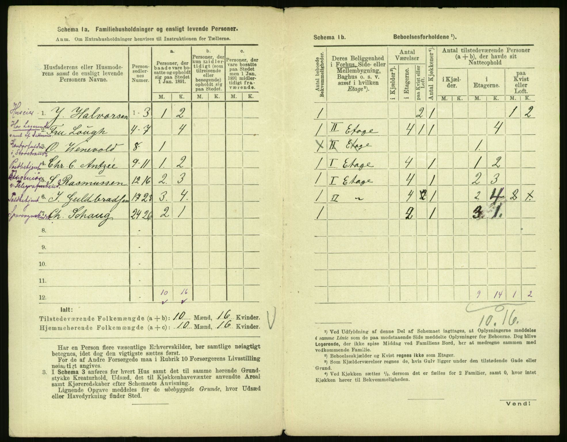 RA, 1891 census for 0301 Kristiania, 1891, p. 33830