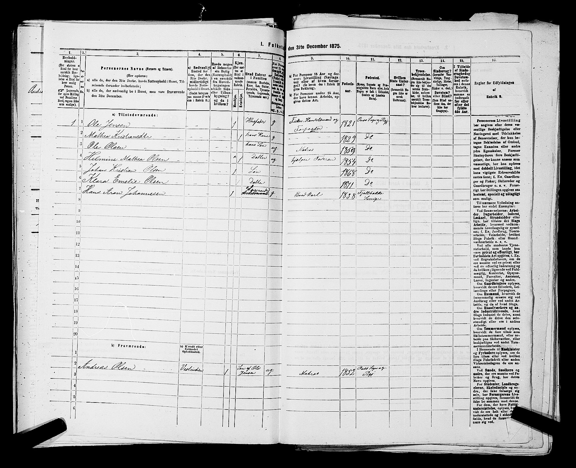 RA, 1875 census for 0134P Onsøy, 1875, p. 1206