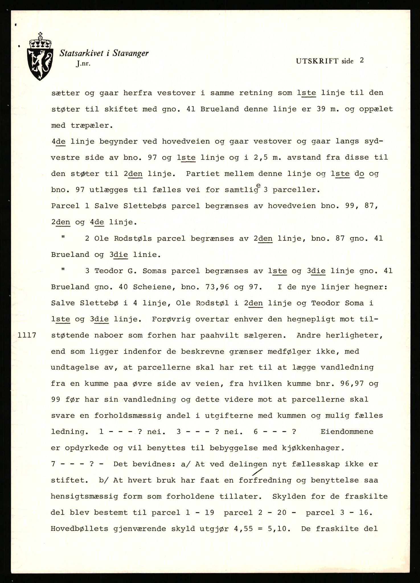 Statsarkivet i Stavanger, AV/SAST-A-101971/03/Y/Yj/L0005: Avskrifter sortert etter gårdsnavn: Austreim - Avinskei, 1750-1930, p. 524