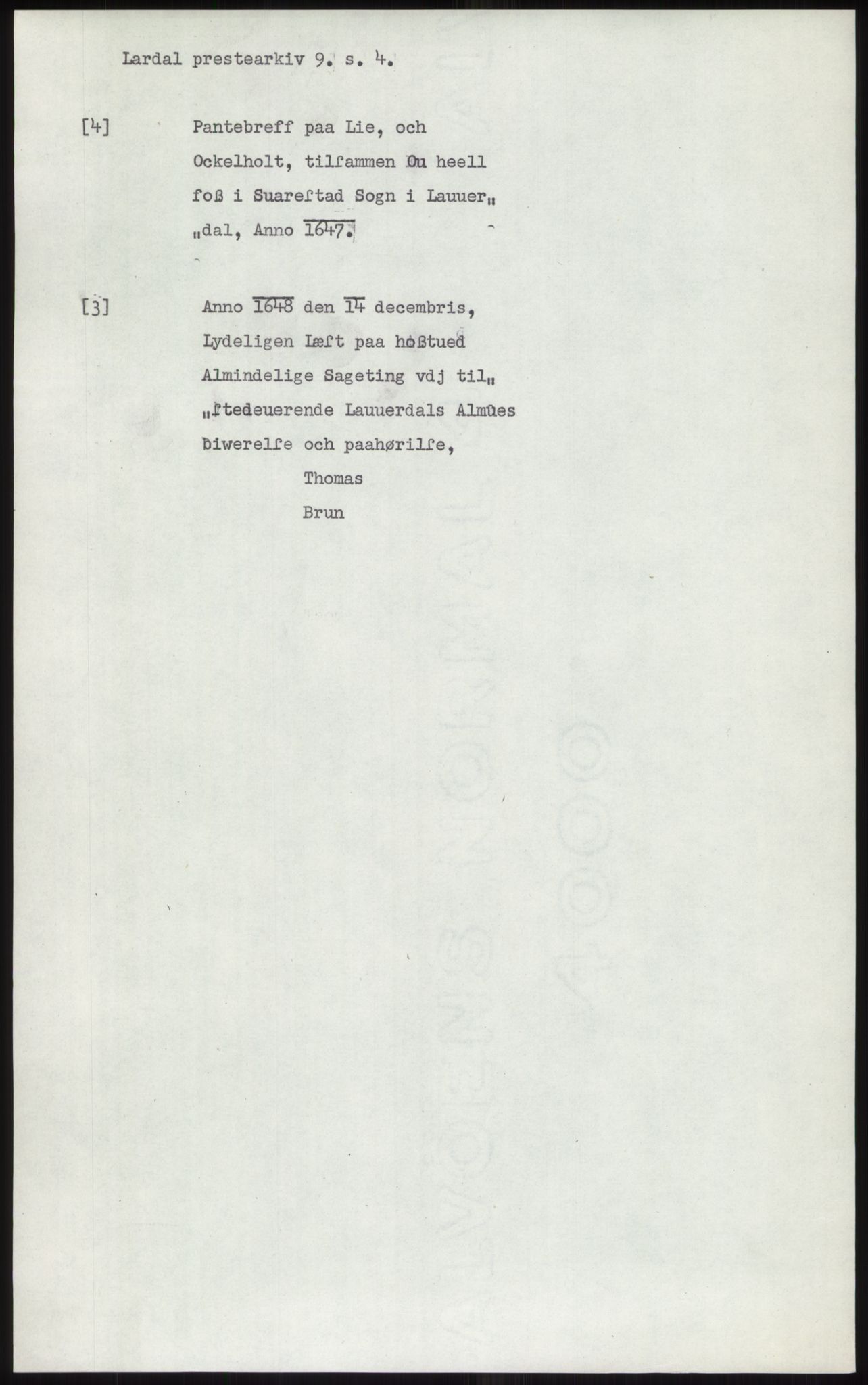 Samlinger til kildeutgivelse, Diplomavskriftsamlingen, AV/RA-EA-4053/H/Ha, p. 276