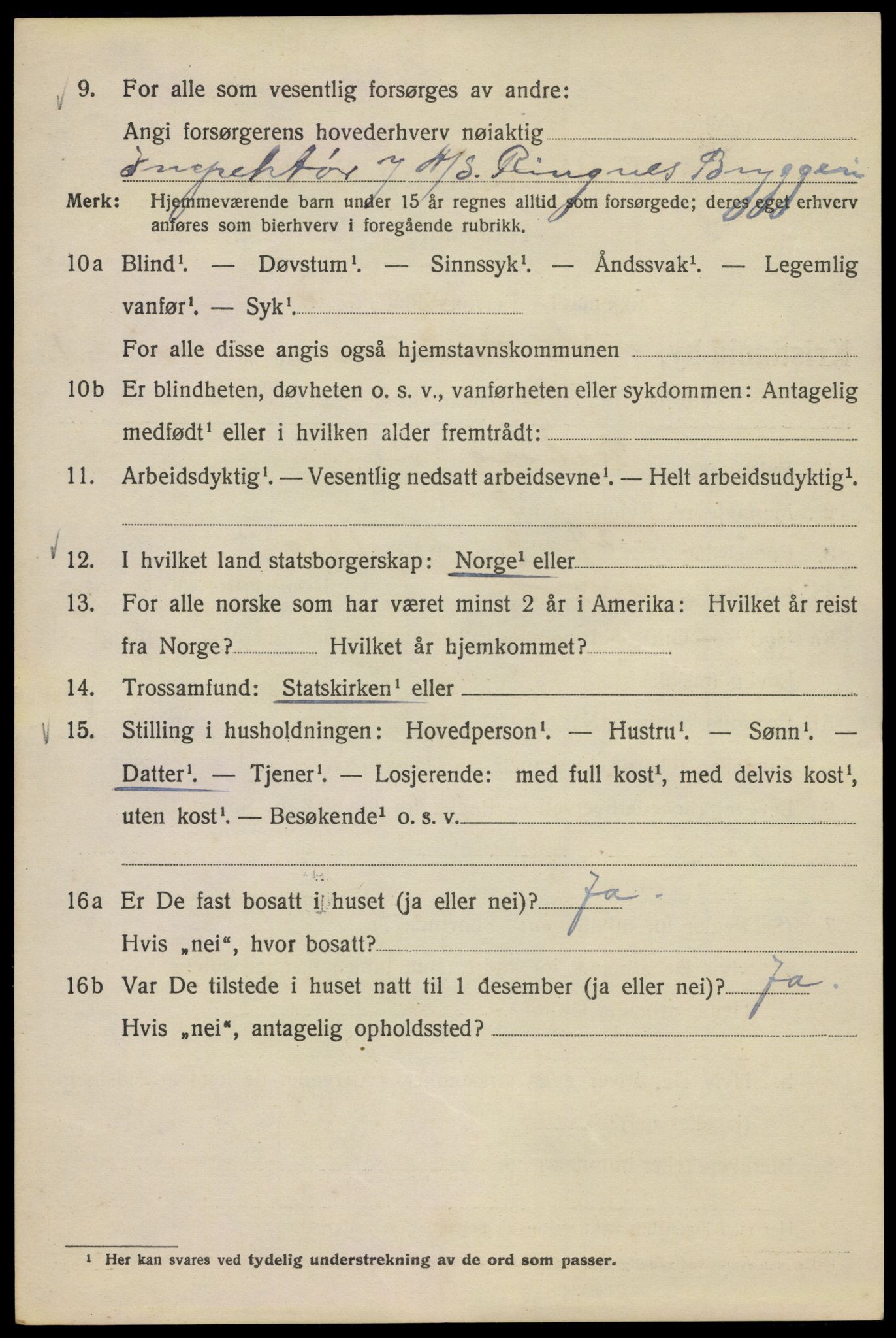 SAO, 1920 census for Kristiania, 1920, p. 414012