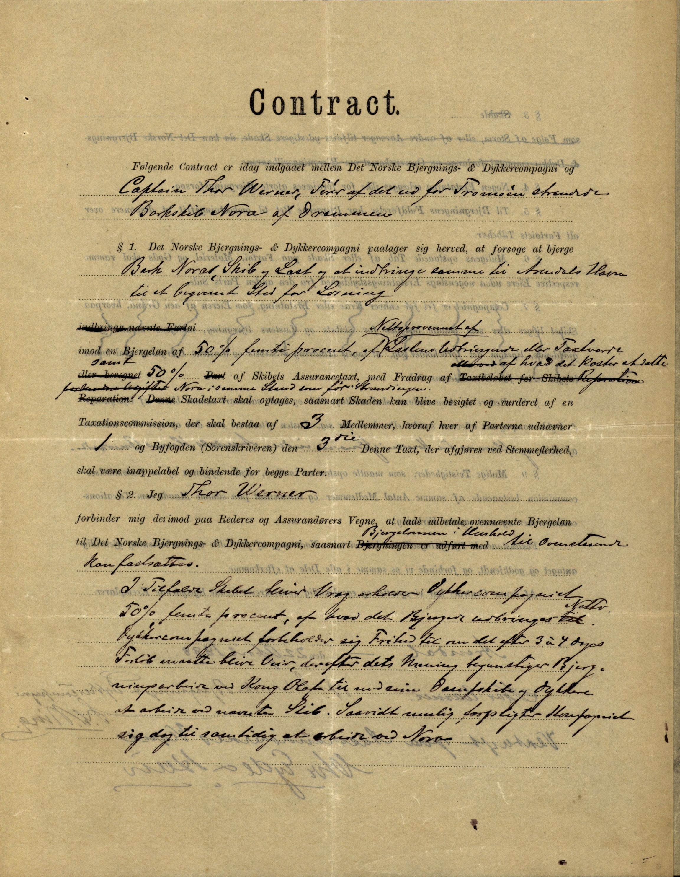 Pa 63 - Østlandske skibsassuranceforening, VEMU/A-1079/G/Ga/L0022/0006: Havaridokumenter / Nora, Ophir, 1888, p. 40