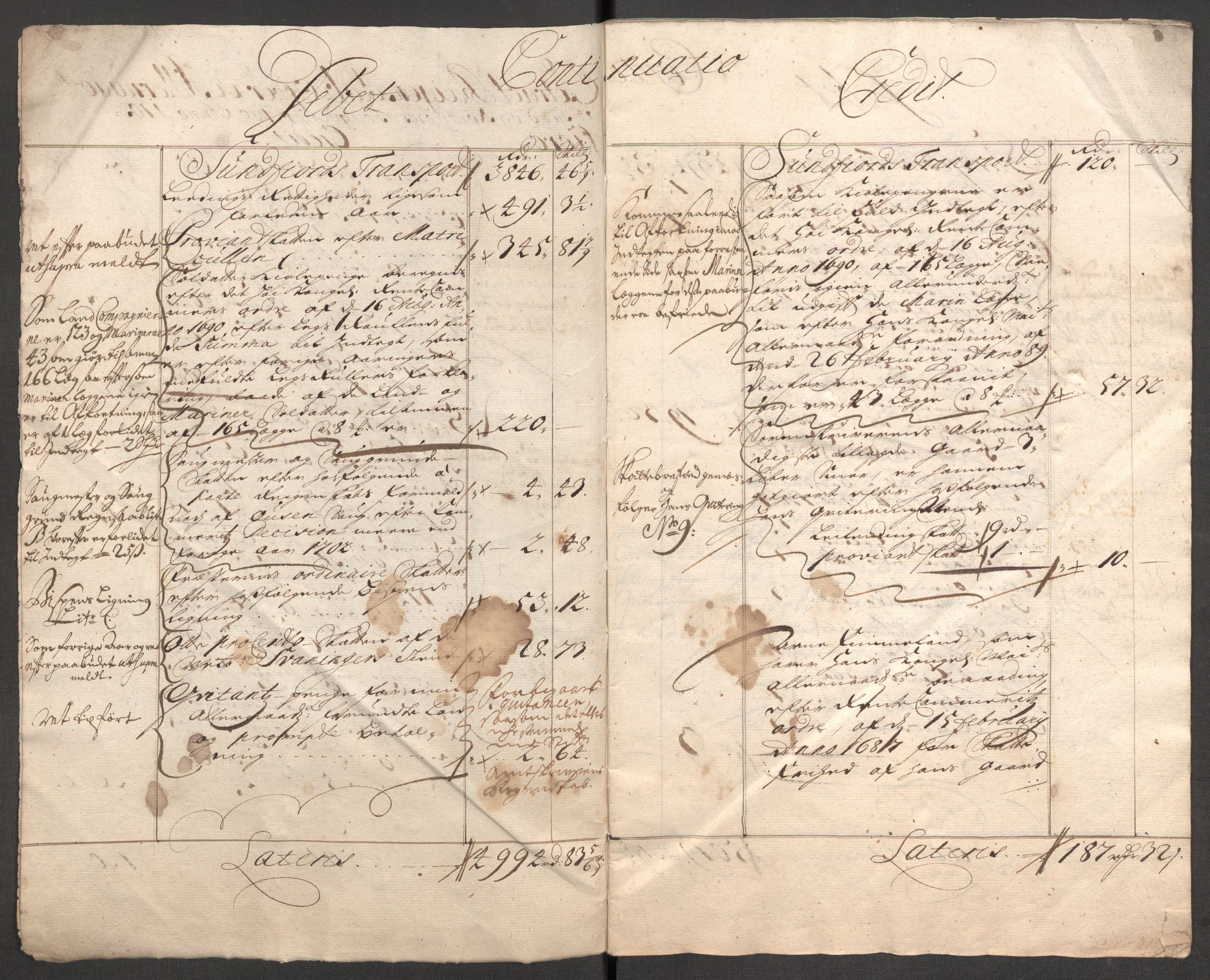 Rentekammeret inntil 1814, Reviderte regnskaper, Fogderegnskap, RA/EA-4092/R53/L3427: Fogderegnskap Sunn- og Nordfjord, 1703, p. 6