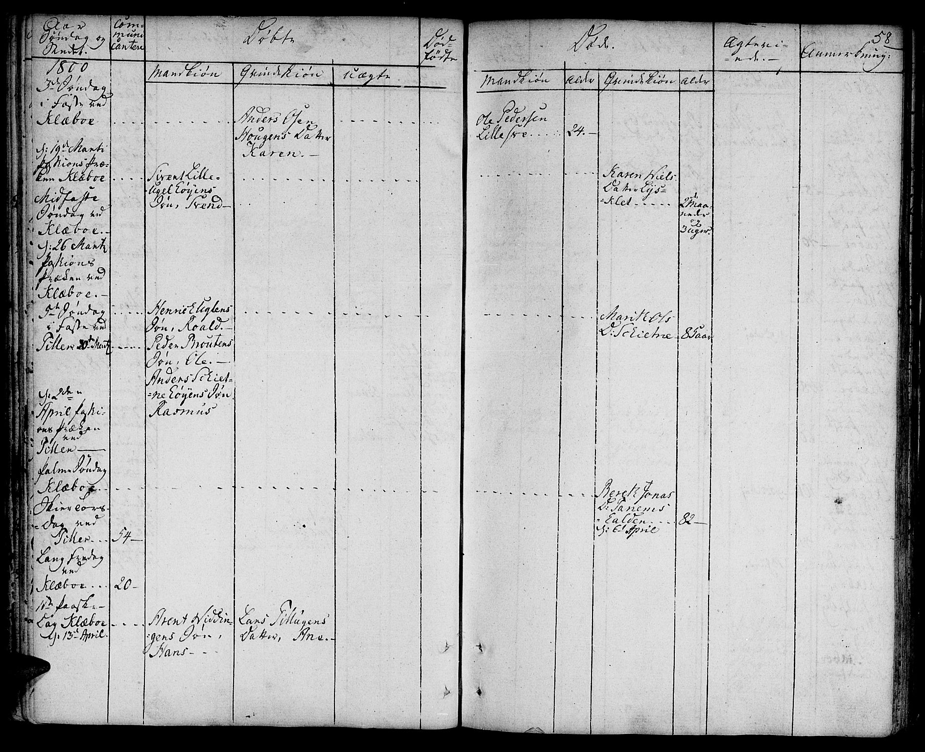 Ministerialprotokoller, klokkerbøker og fødselsregistre - Sør-Trøndelag, AV/SAT-A-1456/618/L0438: Parish register (official) no. 618A03, 1783-1815, p. 58