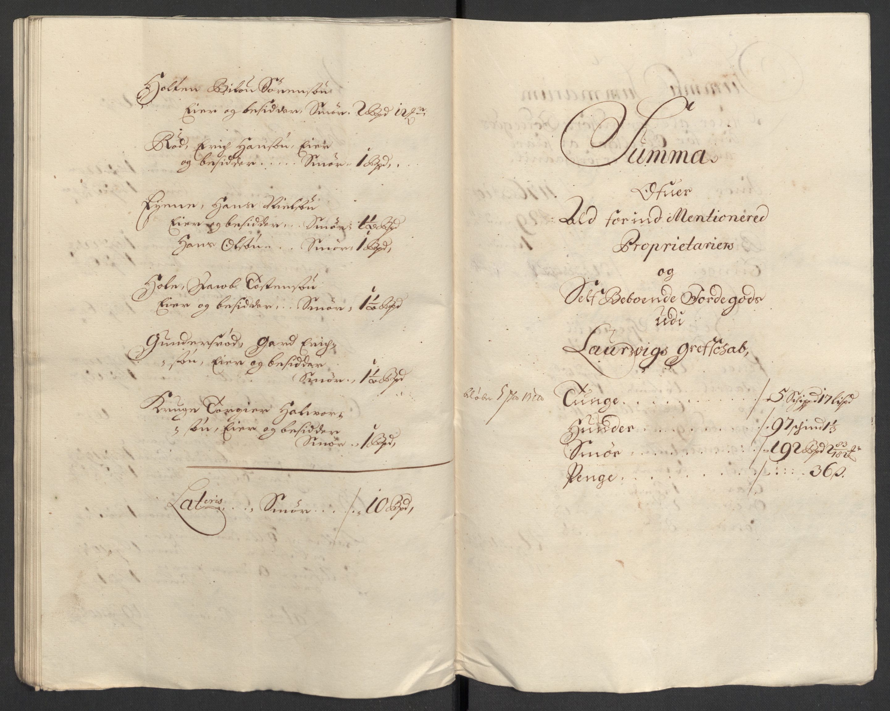 Rentekammeret inntil 1814, Reviderte regnskaper, Fogderegnskap, RA/EA-4092/R33/L1977: Fogderegnskap Larvik grevskap, 1702-1703, p. 71