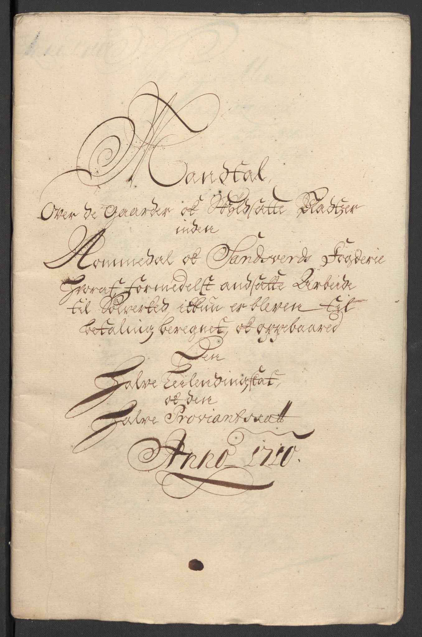 Rentekammeret inntil 1814, Reviderte regnskaper, Fogderegnskap, RA/EA-4092/R24/L1585: Fogderegnskap Numedal og Sandsvær, 1709-1710, p. 203